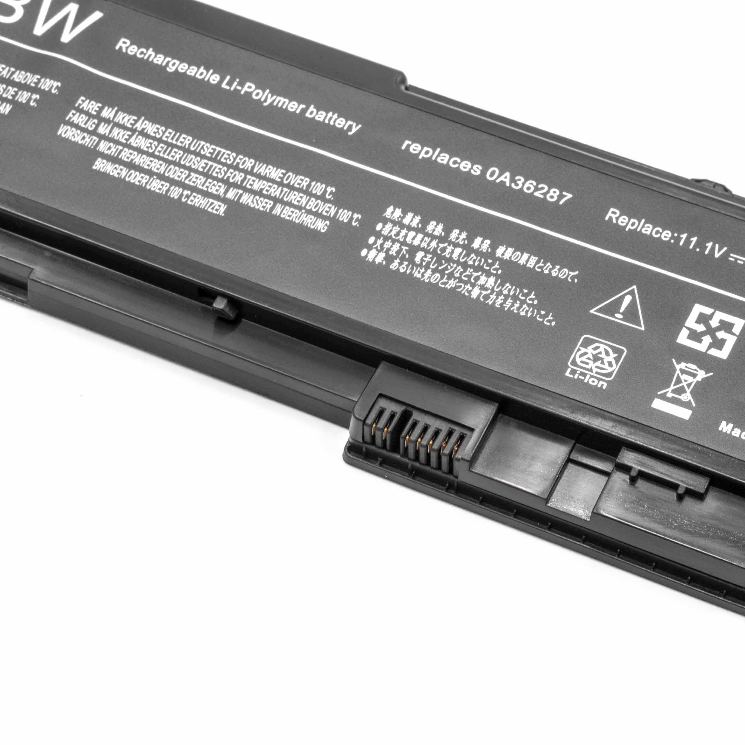 kompatibel vhbw (11,1 V) Li-Polymer 3600 (2356) T430Si (2358), ThinkPad Laptop-Akku mit mAh Lenovo T430Si