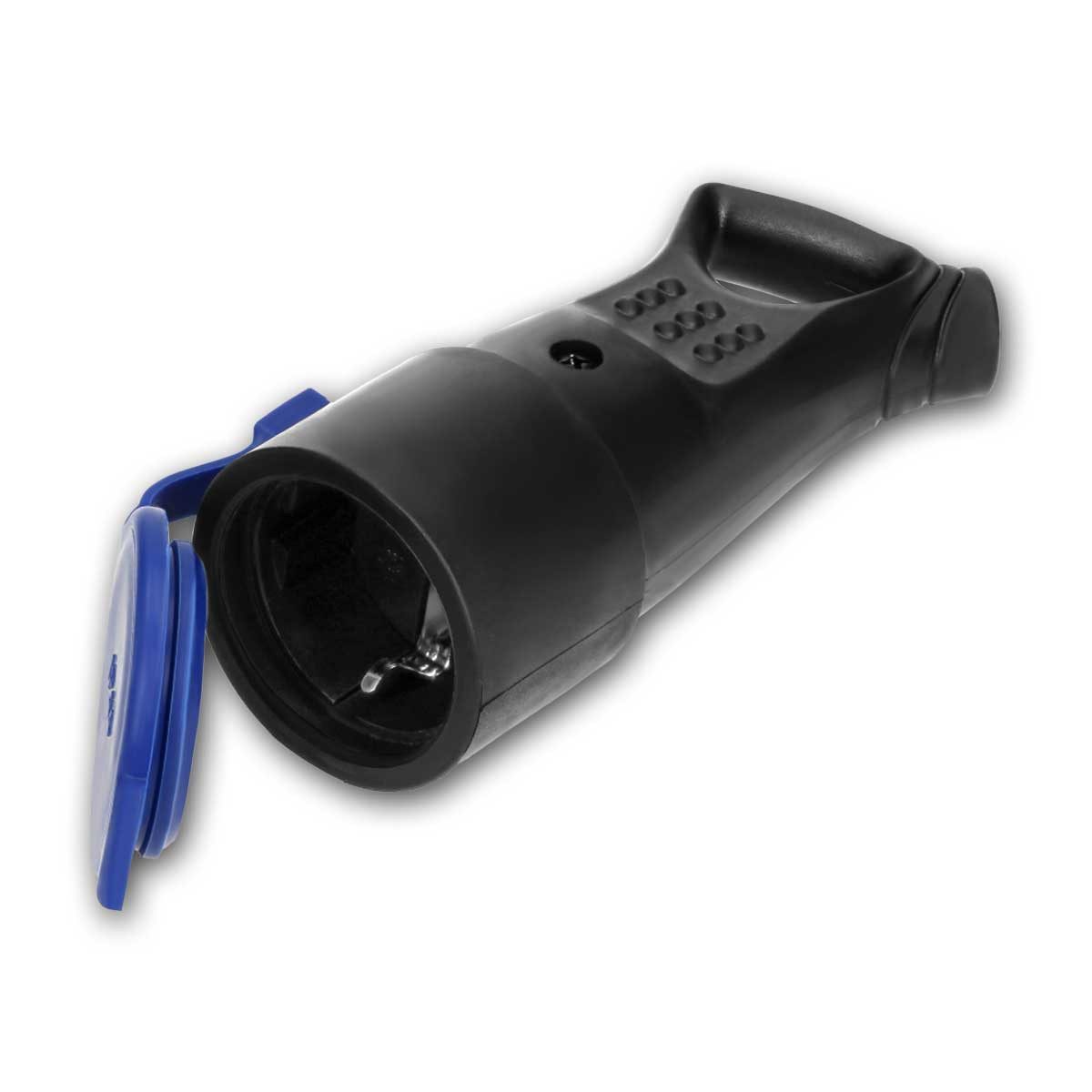 world-trading-net Schuko-Kupplung Kupplung Schutzkontakt 16A, IP44,Handgriff, F-Type