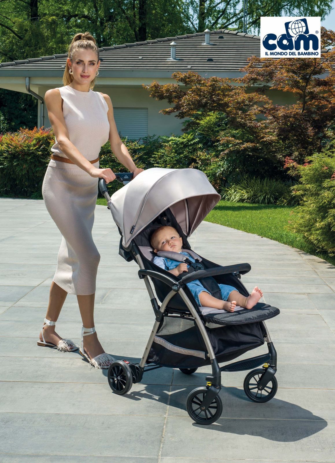 CAM Kombi-Kinderwagen CAM Buggy Giramondo - ultraleicht und klappbar