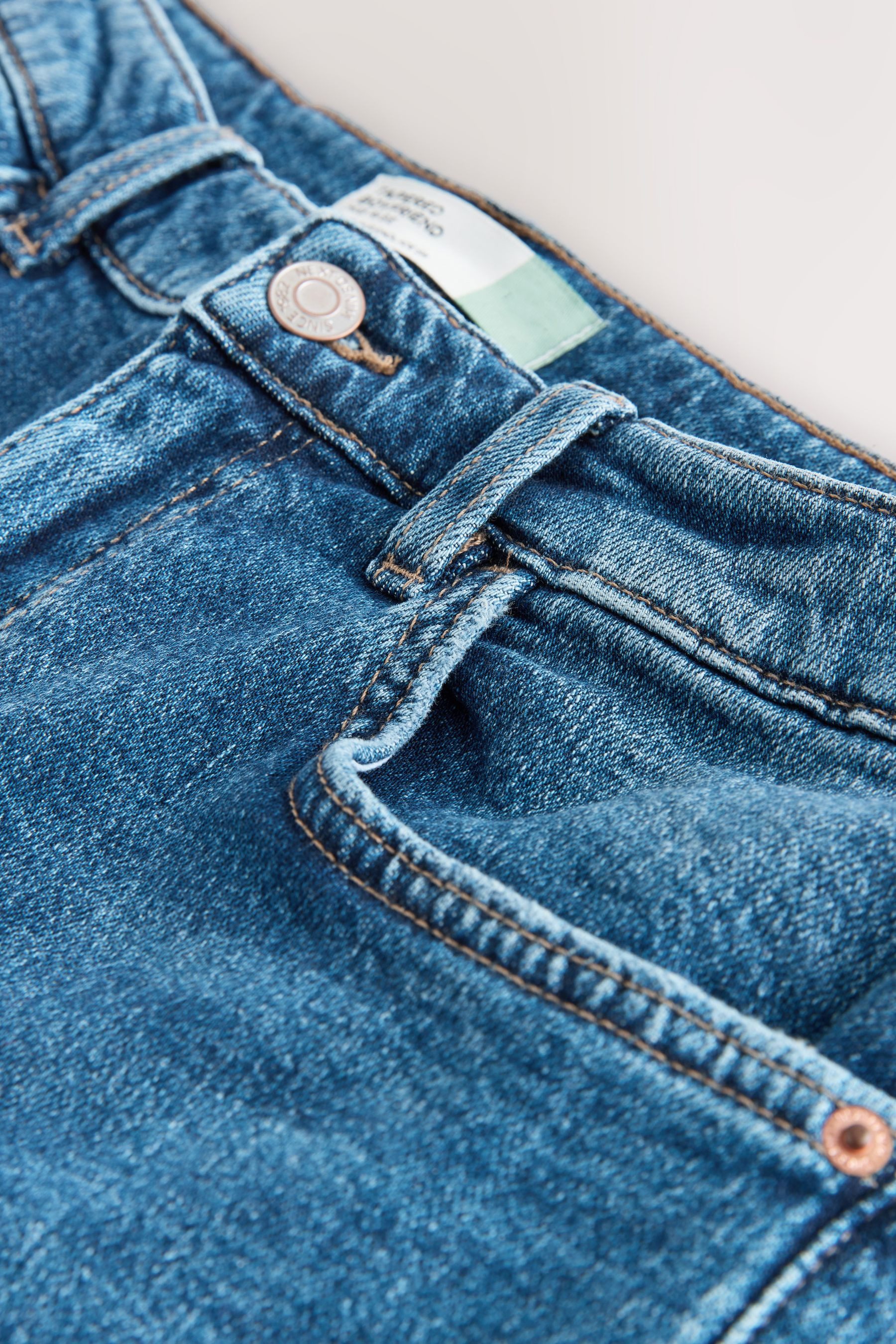 Next Stretch-Jeans Boyfriend Jeans mit Stretch, Kurzgröße (1-tlg)