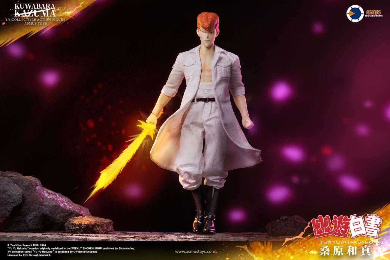 Asmus Collectible Toys Actionfigur Yu Yu Hakusho Actionfigur 1/6 Kazuma Kuwabara (Luxury Version) 30 cm