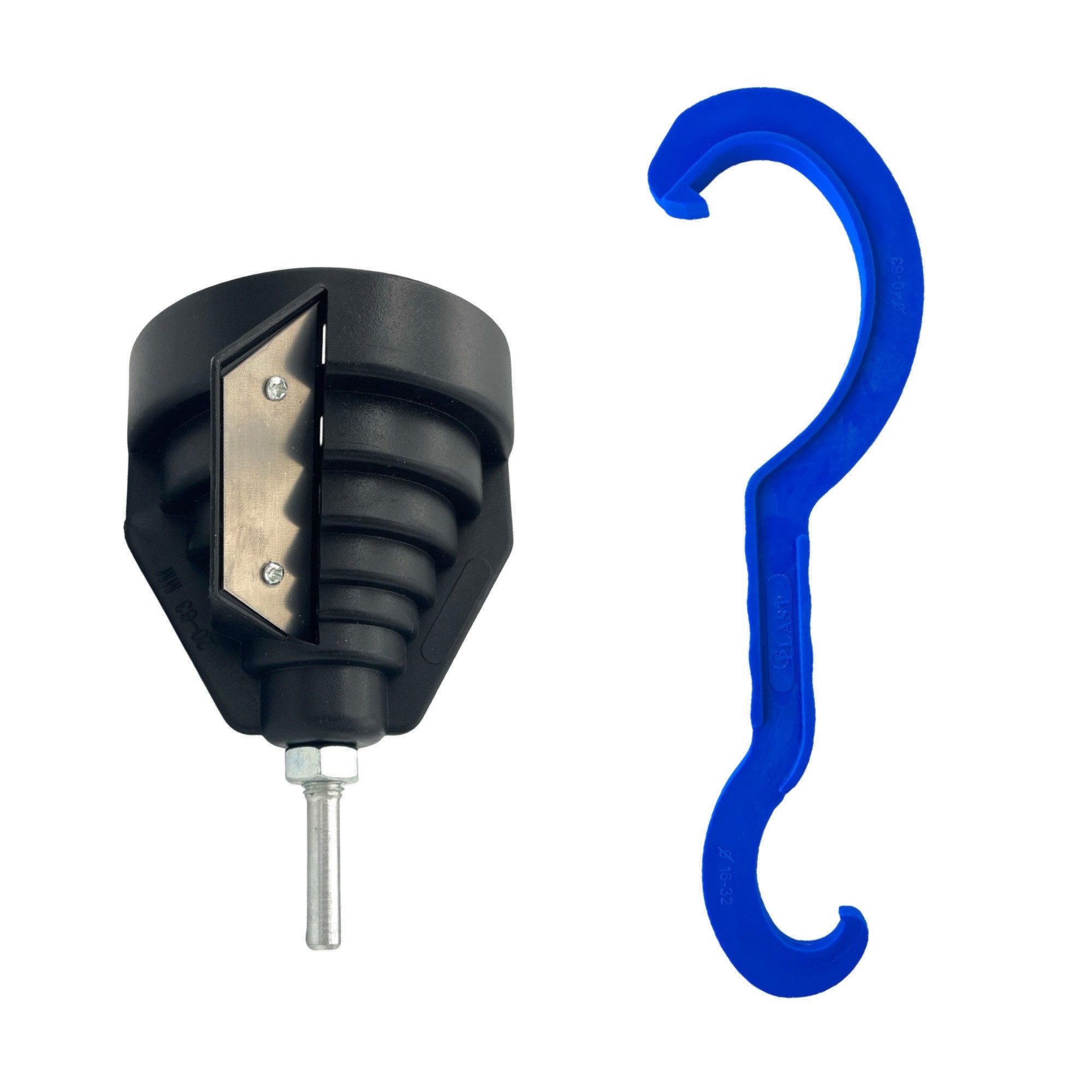 STEMAX-Wassertechnik PE-Rohr PE Rohr / PP Klemmkupplungen 25 mm - Set für Gartenbewässerung, (Set), PE-Rohr, 25 mm, Unterirdische Bewässerung, flexibel erweiterbar, einfache Montage