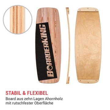 BoarderKING Gleichgewichtstrainer Indoorboard Curved