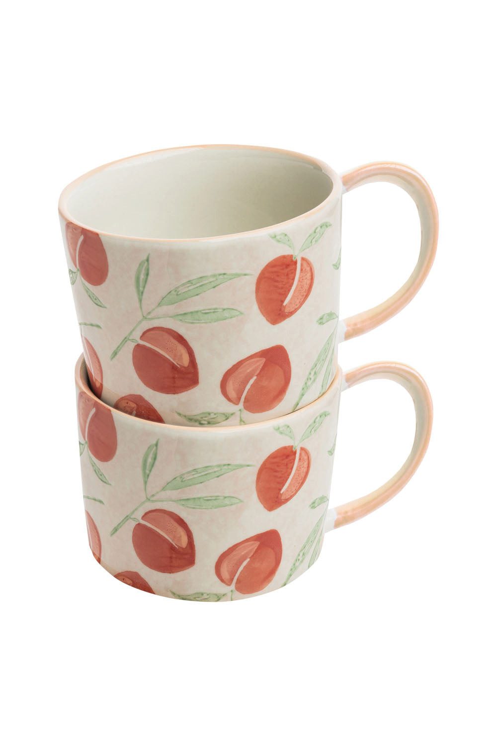 Tranquillo Tasse aus Steinzeug VINTAGE GARDEN red 300ml groß spülmaschinengeeignet