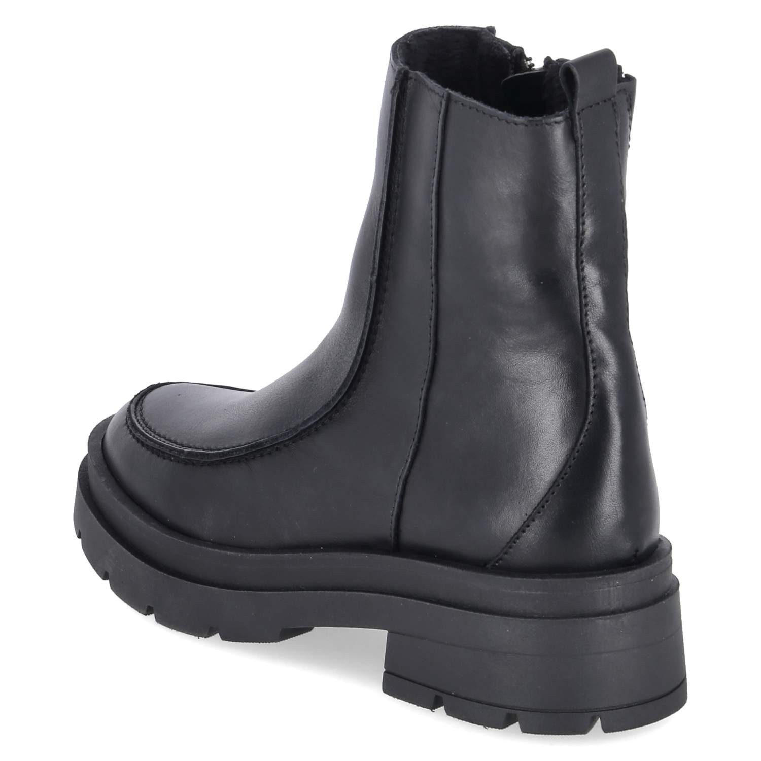 Fräulein Frida Fräulein Frida Boots F-8560 Sauvage Black Damen Glattleder black Schlupfstiefel – Bild 3 von 5