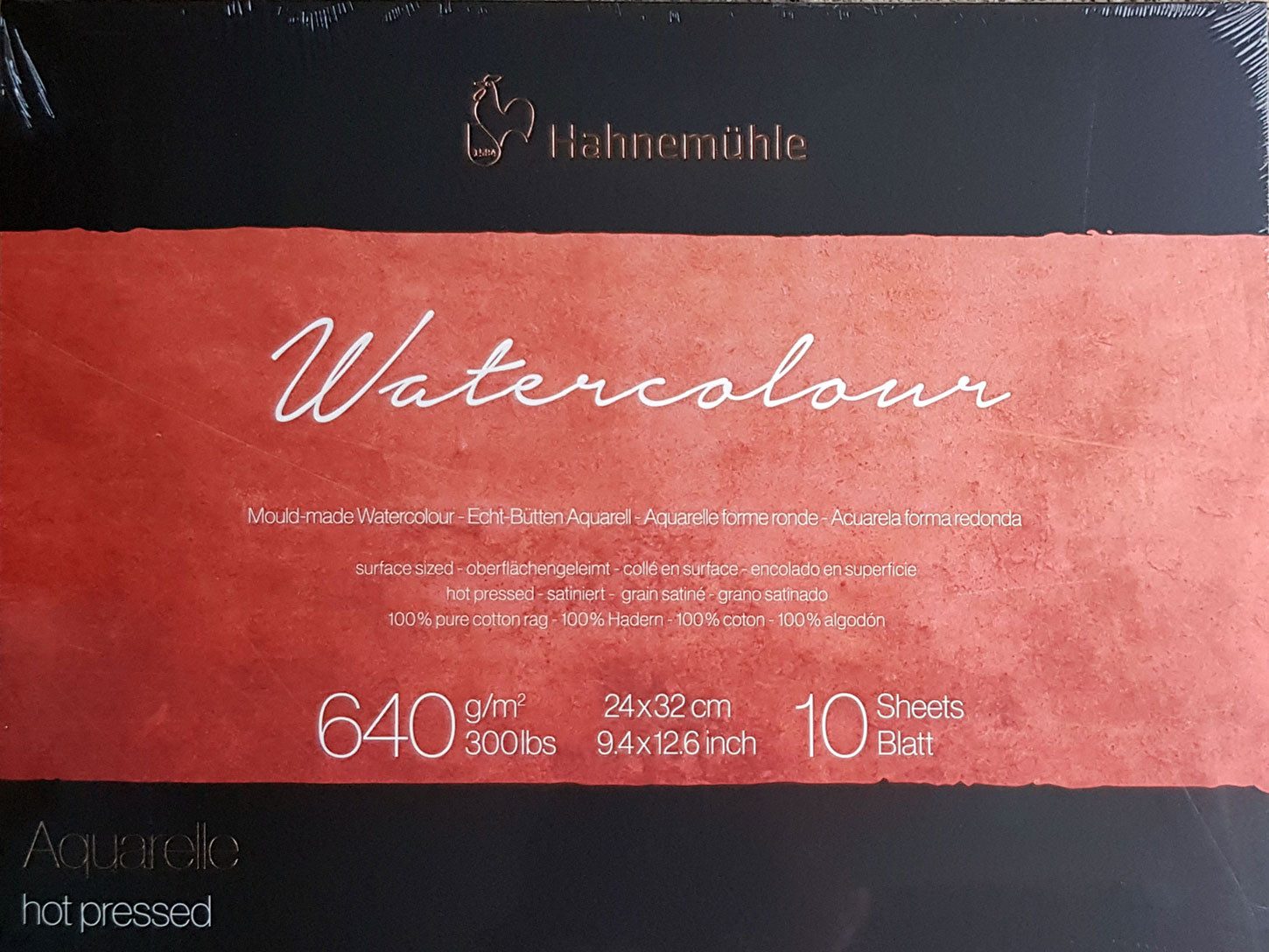 Hahnemühle Aquarellpapier Hahnemühle Watercolour Collection 640 g/m², 24x32 cm Auswahl, für Aquarelltechniken