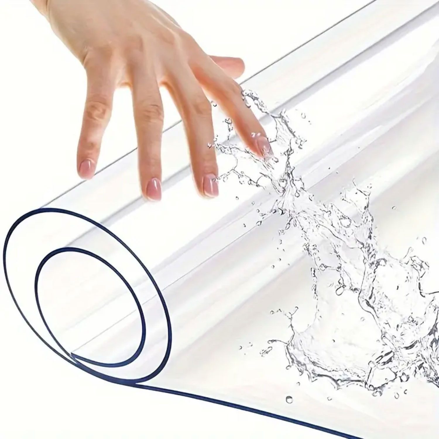 Jungengel Tischdecke PVC Tischfolie Transparent 2mm Schutzfolie Tischschutz Tischmatte (1-tlg)