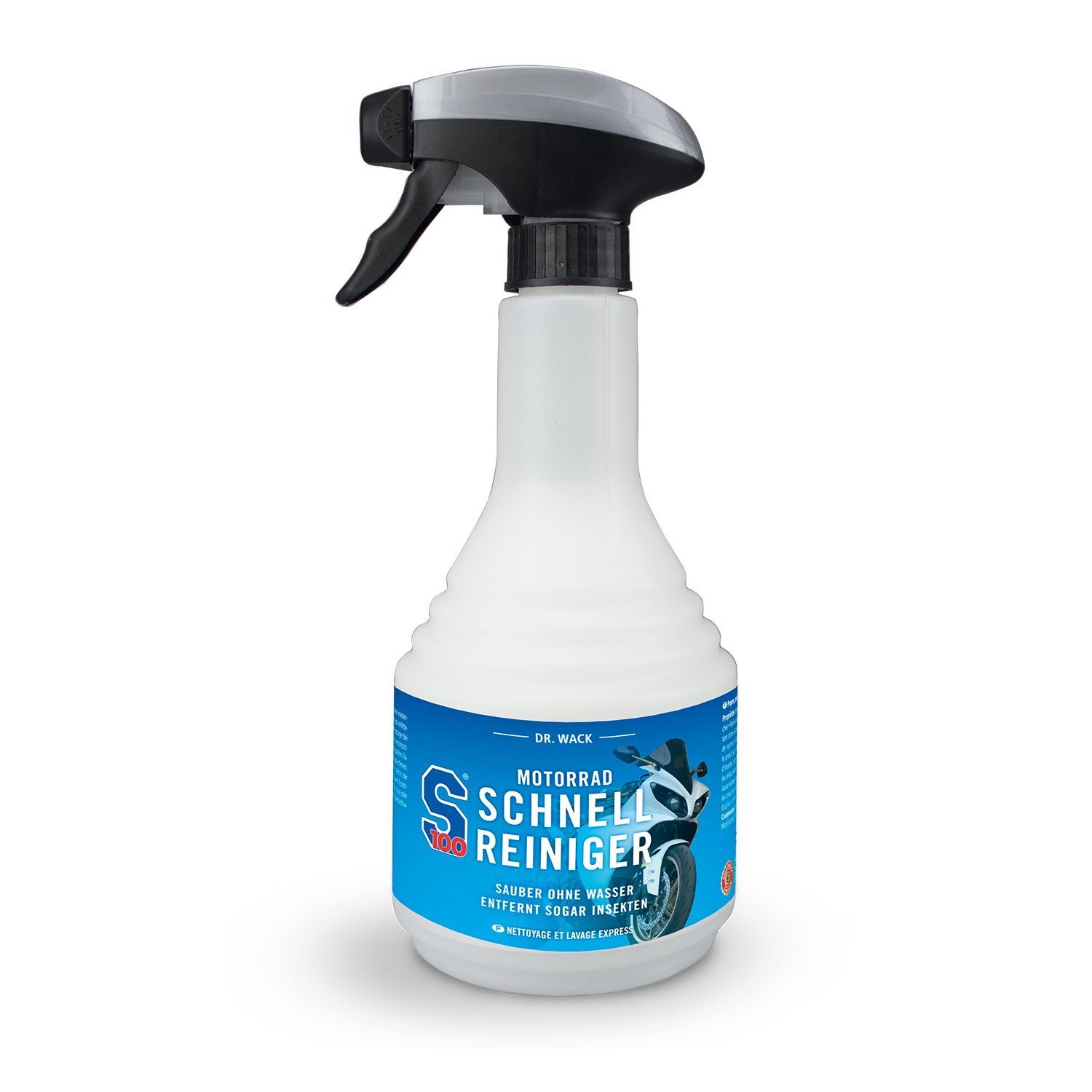 DR WACK Dr. Wack S100 Motorrad Schnellreiniger 500 ml Auto-Reinigungsmittel