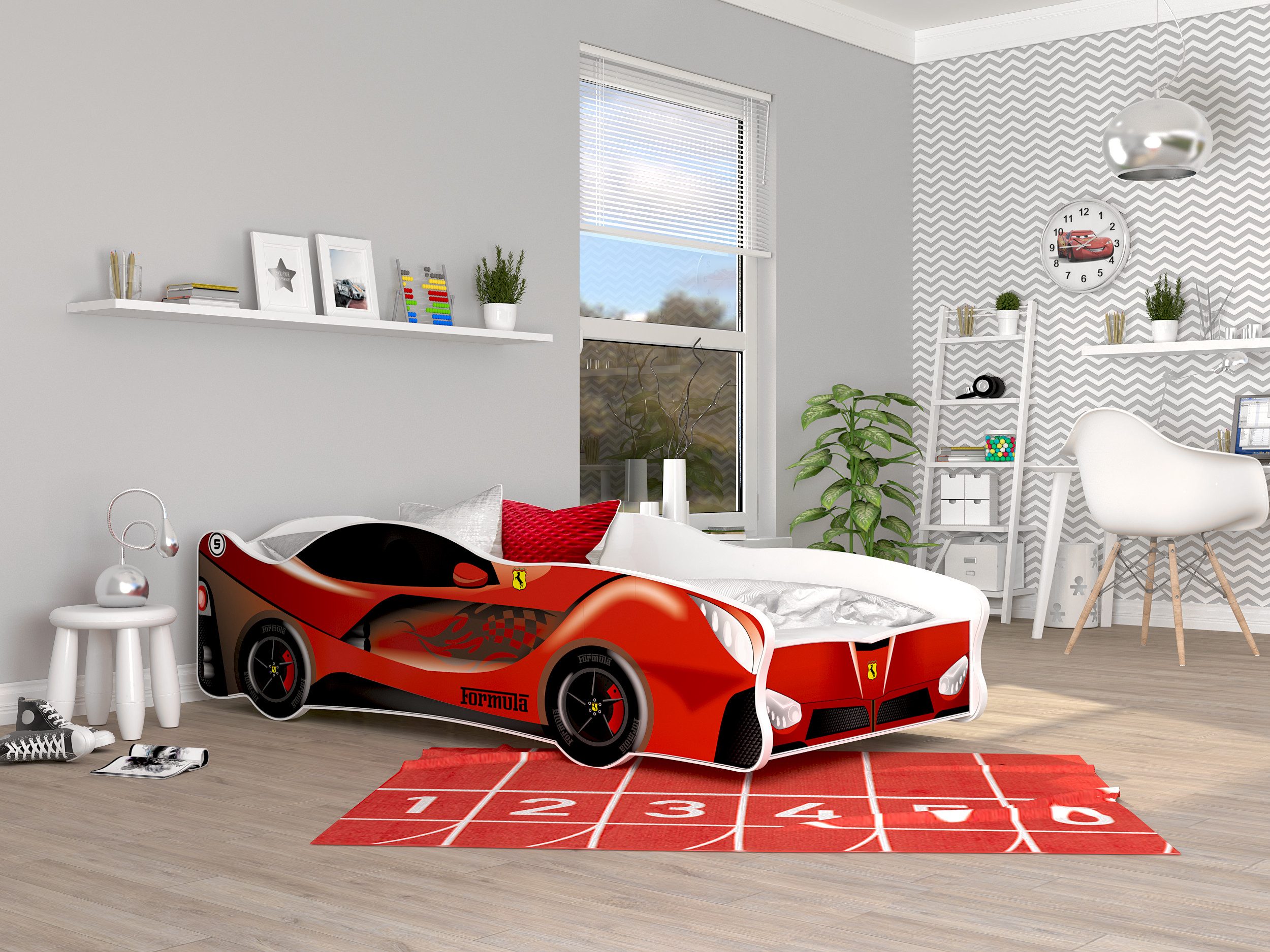 AJKmeble Autobett Kinderbett Jugendbett 80x160cm Gamerbett günstig online kaufen