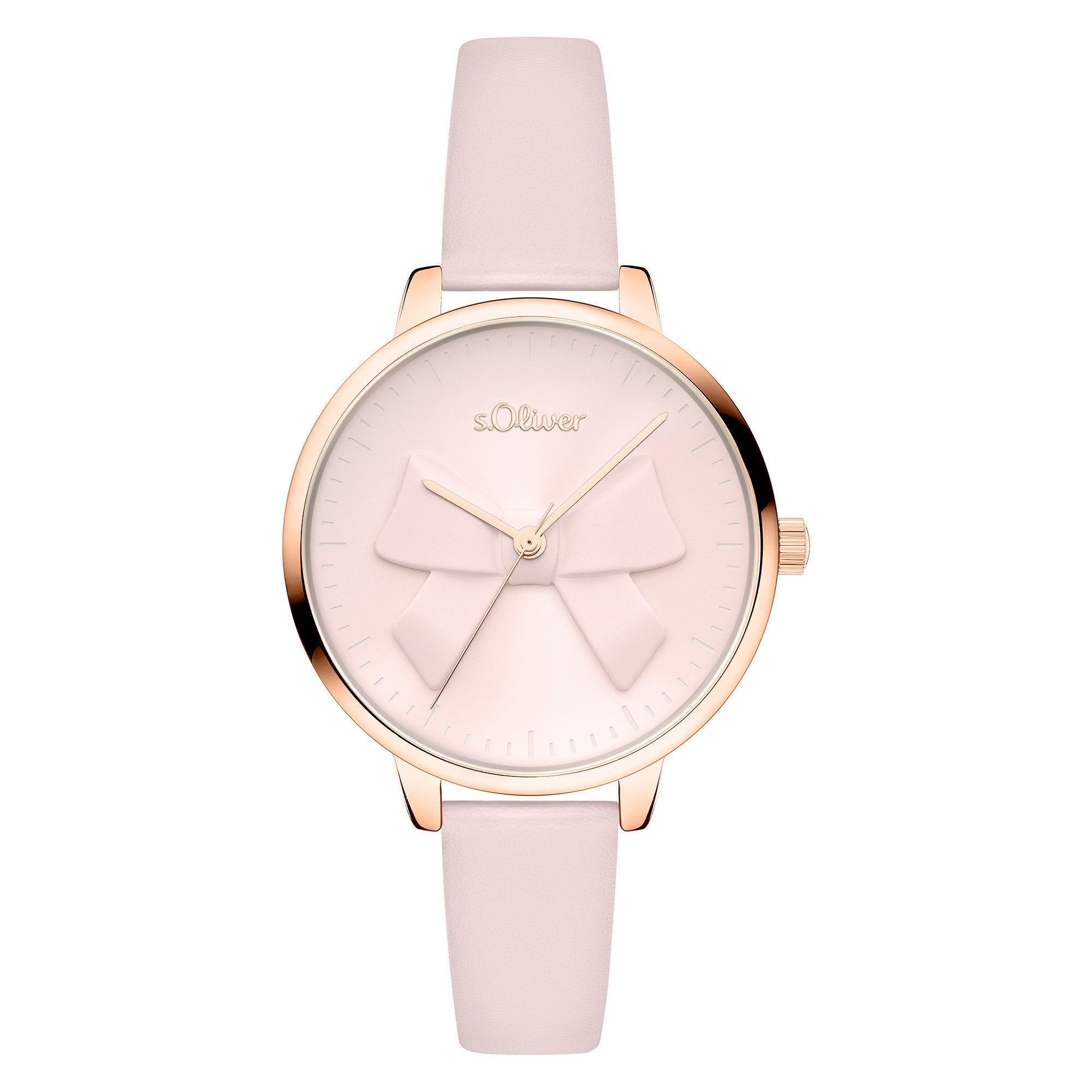 s.Oliver Lovely Time SO-4559-LQ, Armbanduhr, Damenuhr, analog