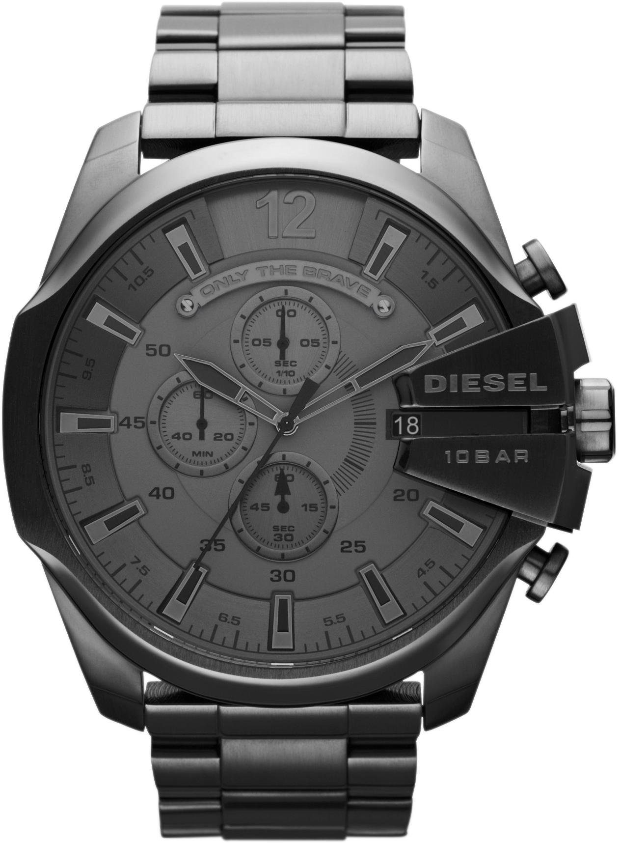 Diesel Chronograph MEGA CHIEF DZ4282, Quarzuhr, Armbanduhr, Herrenuhr, Stop günstig online kaufen
