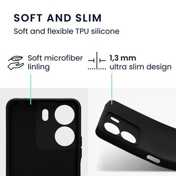kwmobile Handyhülle Slim Case für Xiaomi Poco C65 / Redmi 13C, Hülle Silikon Handy - Handyhülle gummiert