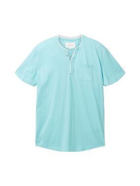 TOM TAILOR Henleyshirt T-Shirt Kurzarmshirt Henley (1-tlg)