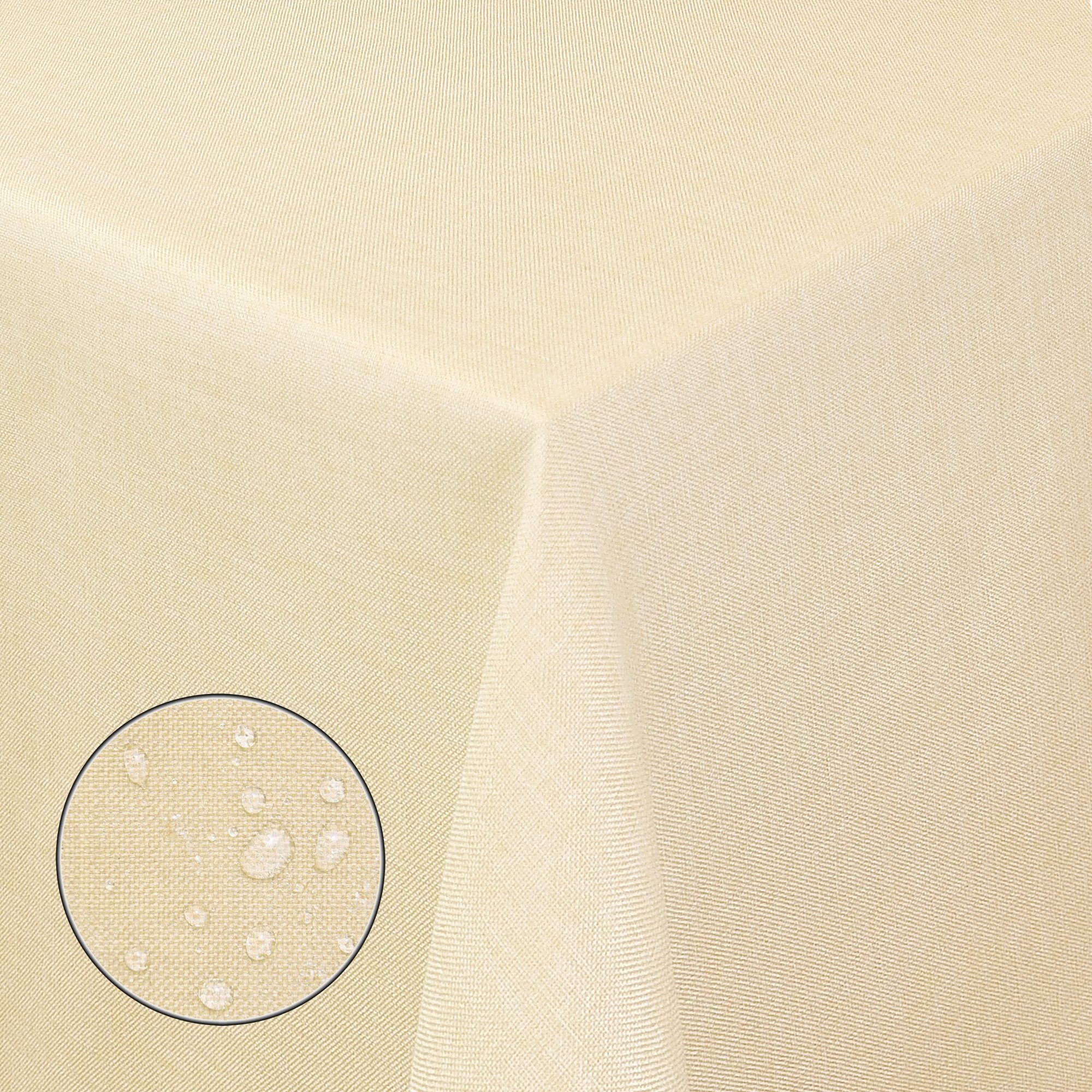 Moderno Tischdecke Tischdecke Stoff Damast Leinen-Optik Jacquard mit Fleckschutz, Eckig 80x80 cm