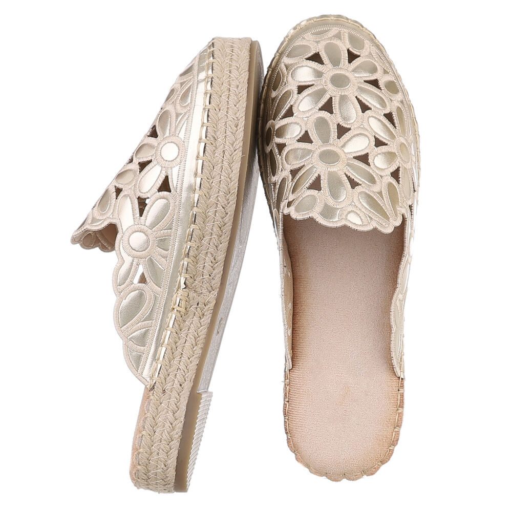 Ital-Design Damen Mules Freizeit Pantolette (88930274) Flach Pantoletten in günstig online kaufen