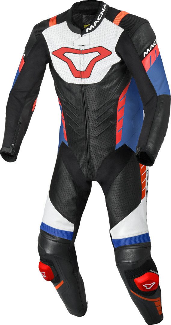 Motorradkombi Varshall perforierte 1-Teiler Motorrad Lederkombi