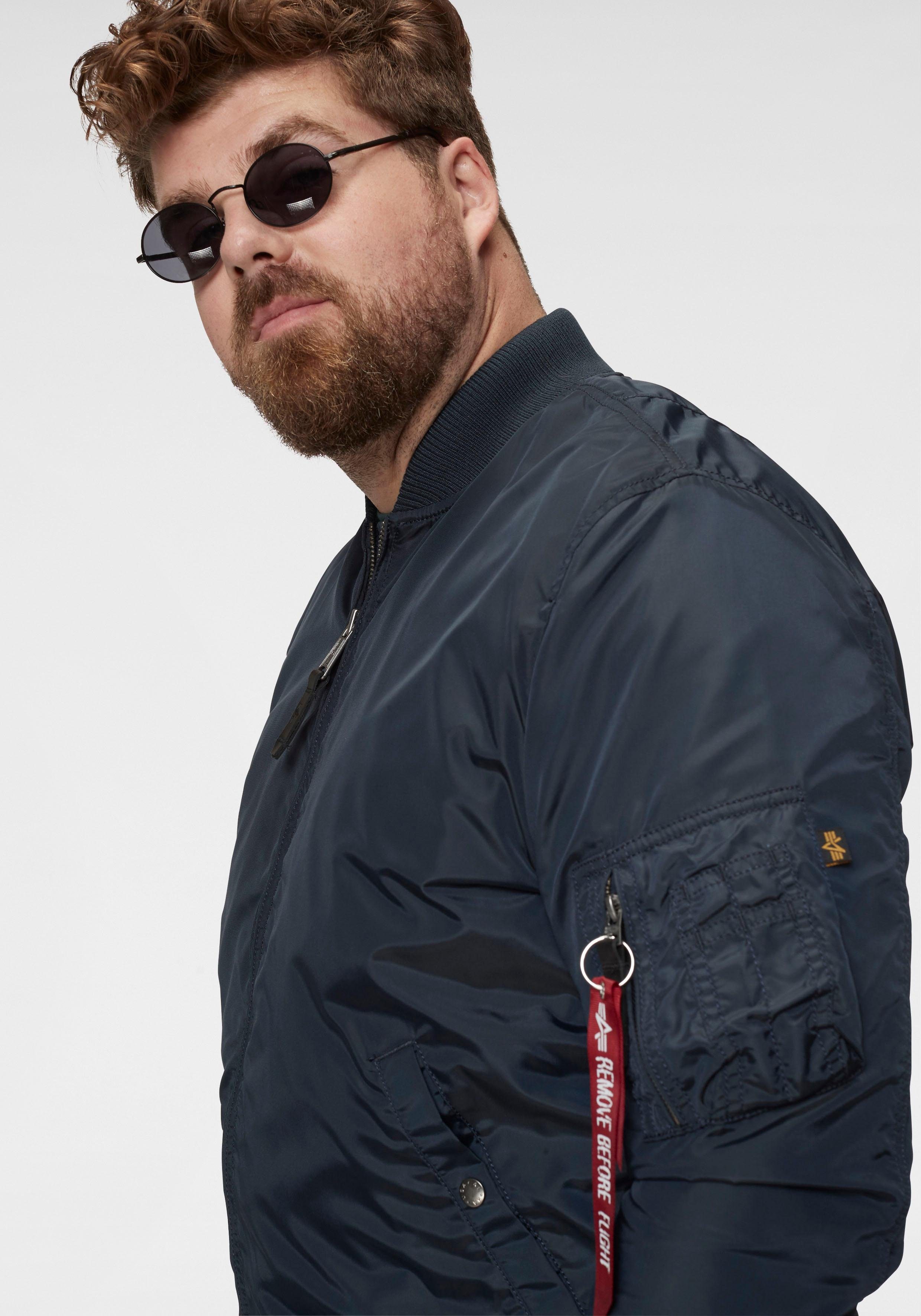 Alpha Industries Bomberjacke MA-1 TT Kunstfaser, slim fit