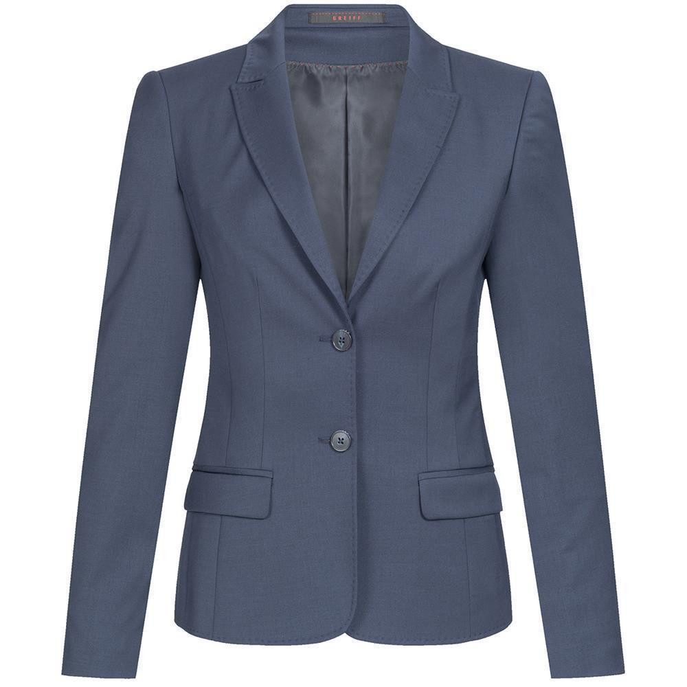 Longblazer Greiff Modern WITH 37.5® Damen Business-Blazer Regular Dunkelblau