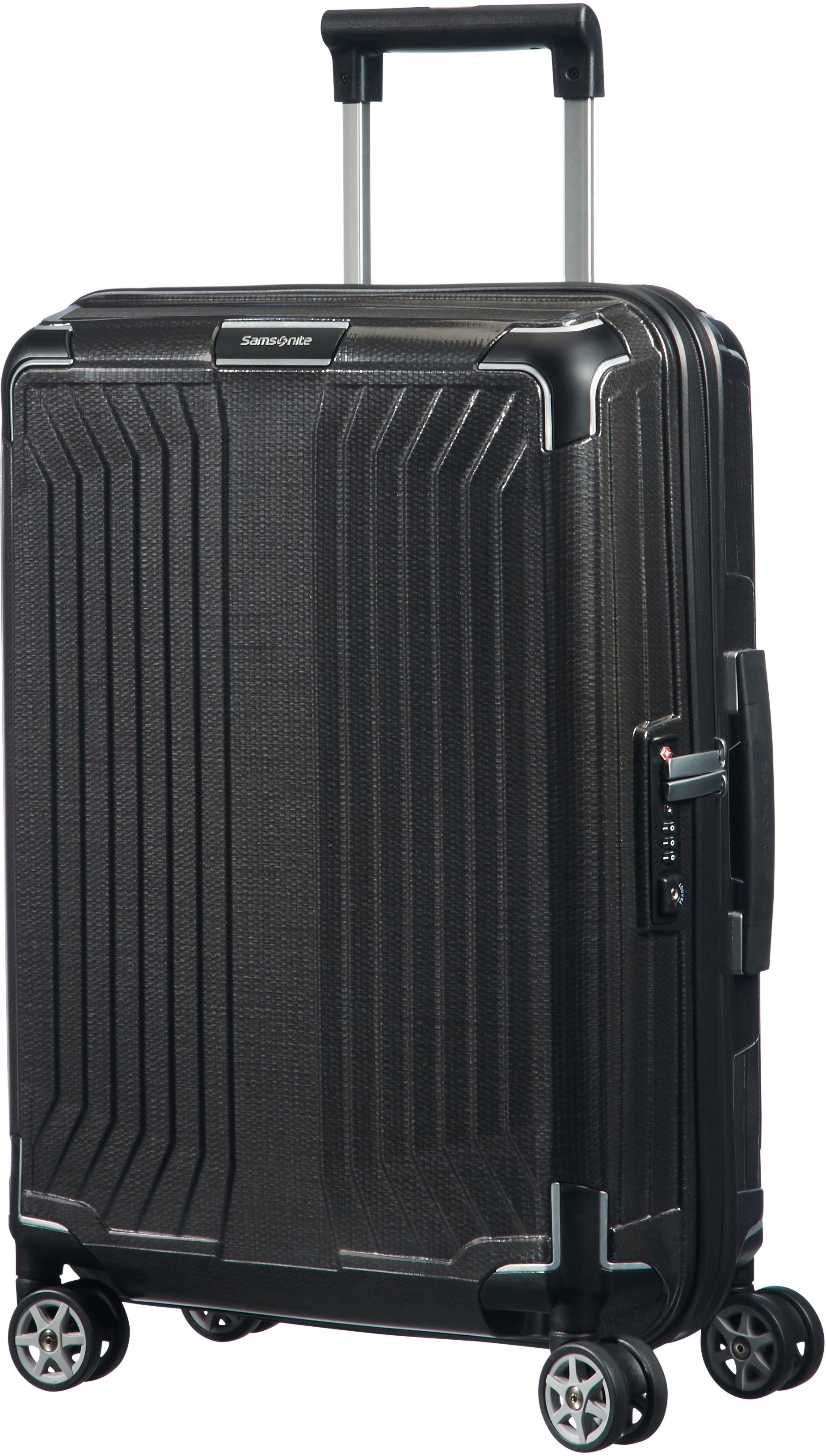 Samsonite 55, Koffer Rollen 4 Black LITE-BOX