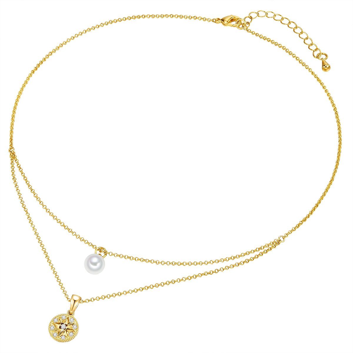 Lulu & Jane Collier Stern gelbgold, günstig online kaufen