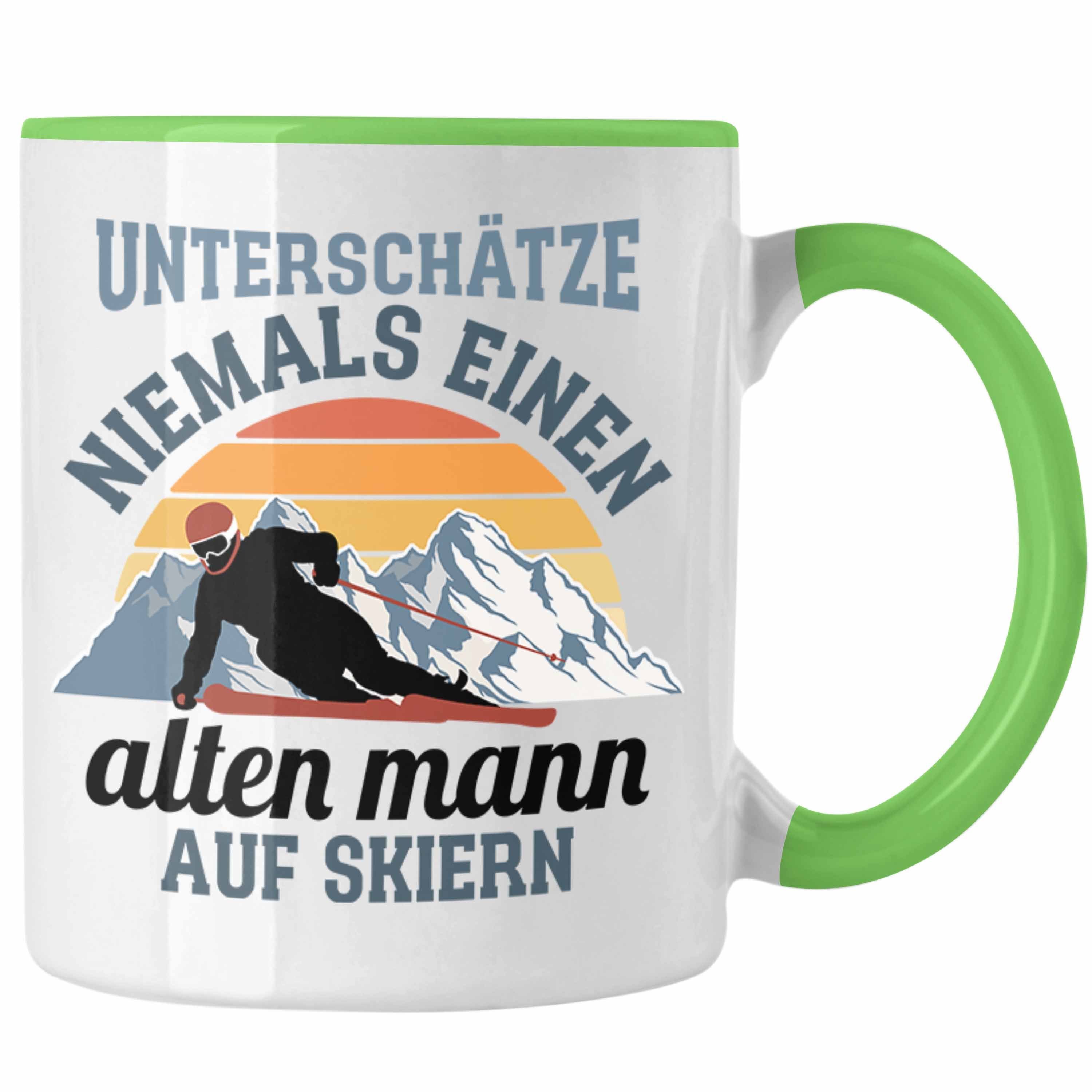 Trendation Tasse Trendation Ski Fahren Tasse Geschenk Skifahrer