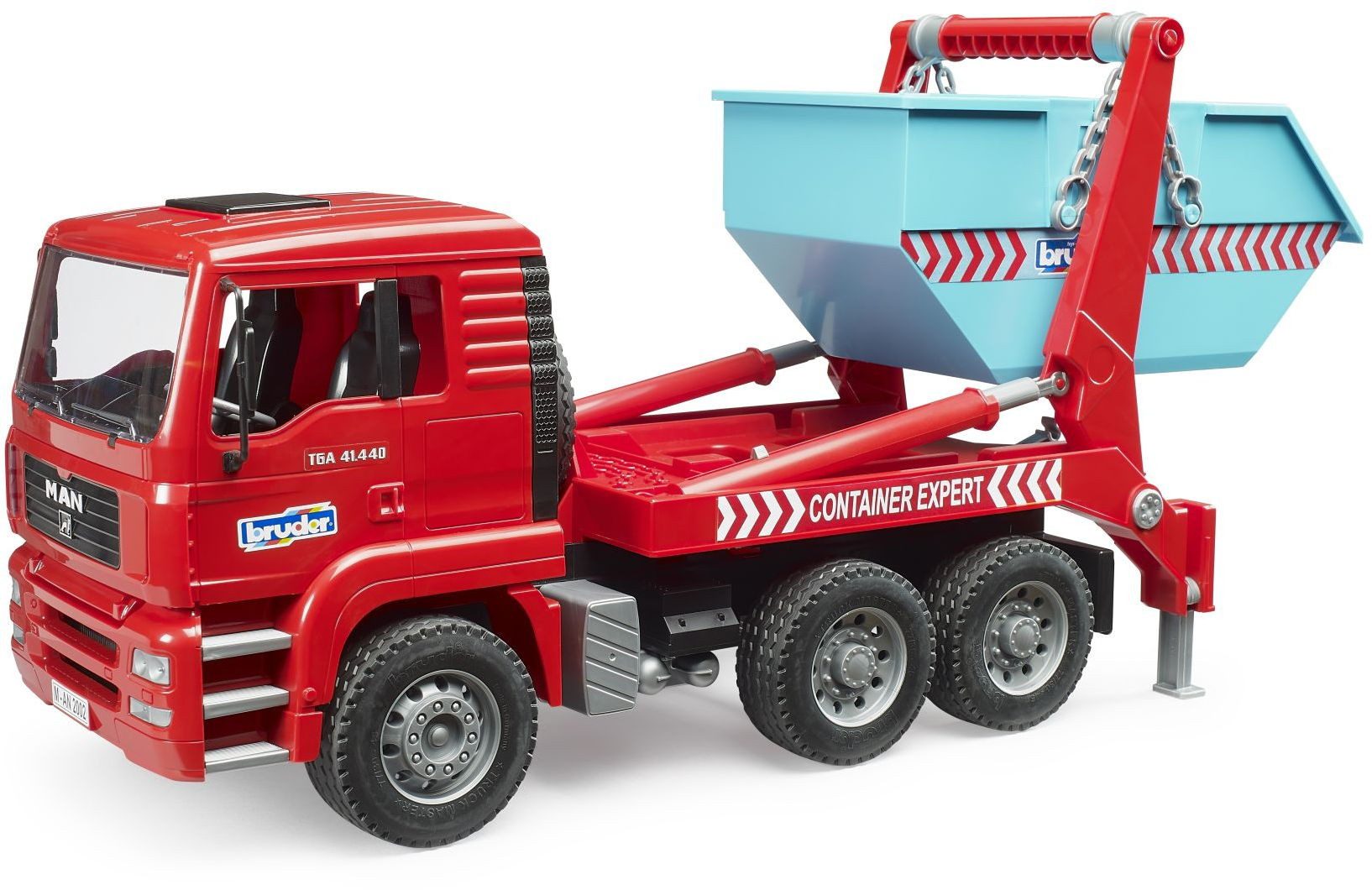 Bruder® Spielzeug-Auto Spielfahrzeug Nutzfahrzeug Baustelle MAN TGA Absetzcontainer 02741