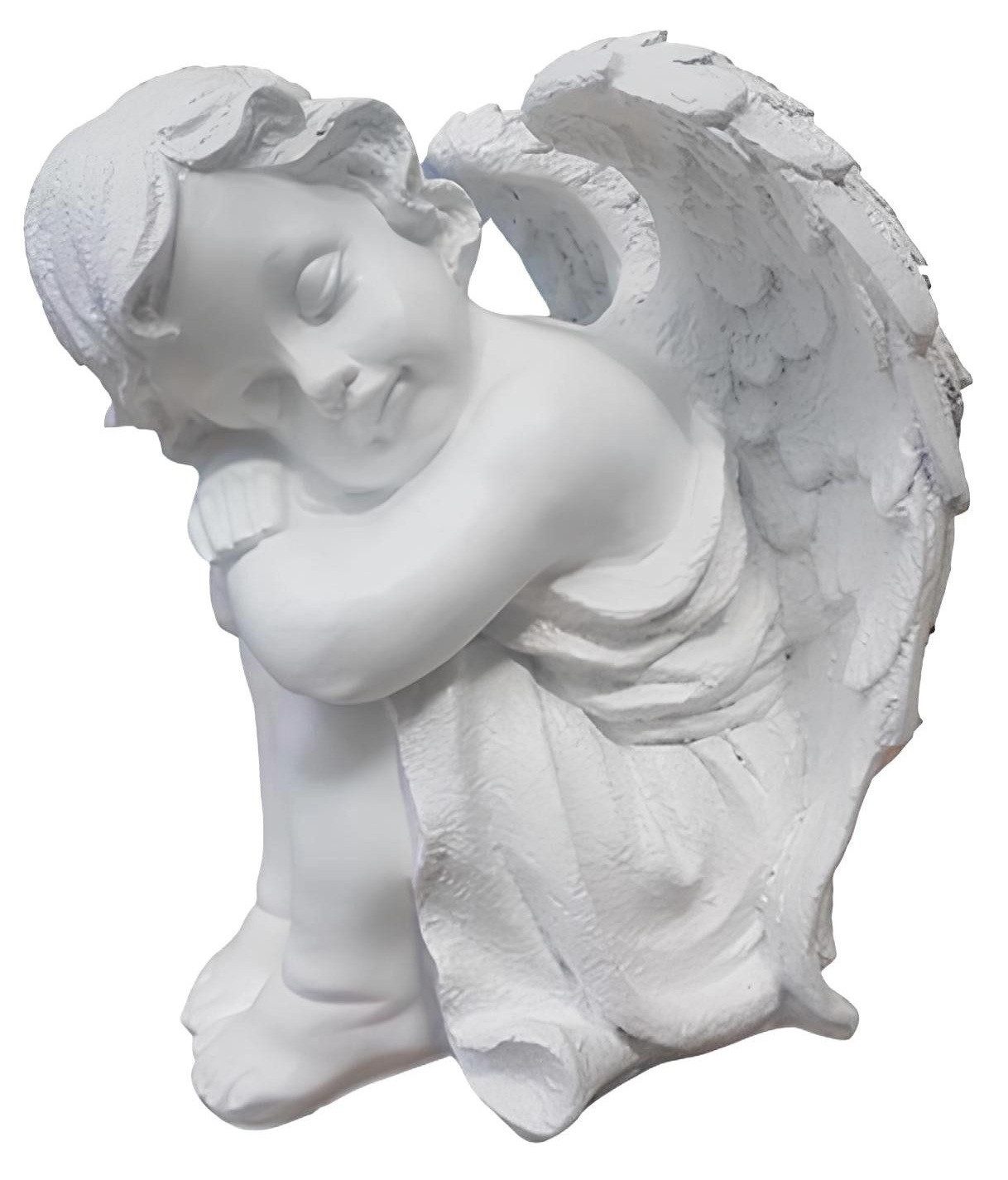 Xlmoebel Engelfigur Filigrane Engel Statue aus hochwertigem Material (SKULPTUR MATERIAL: ACRYL 93 cm Höhe), Hergestellt in Europa