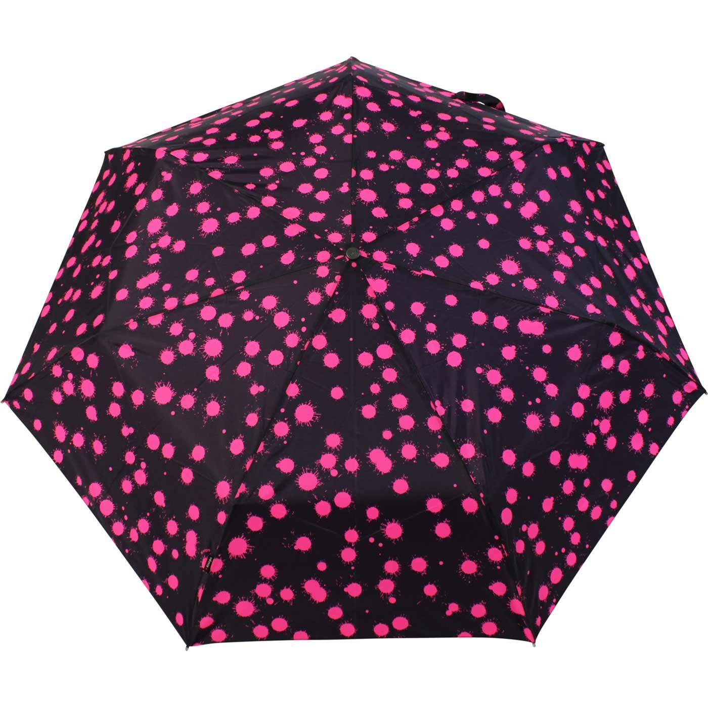 Knirps® Taschenregenschirm schmaler Auf-Zu-Automatik, praktisch Schirm seine mit besonders durch leichter, Automatik