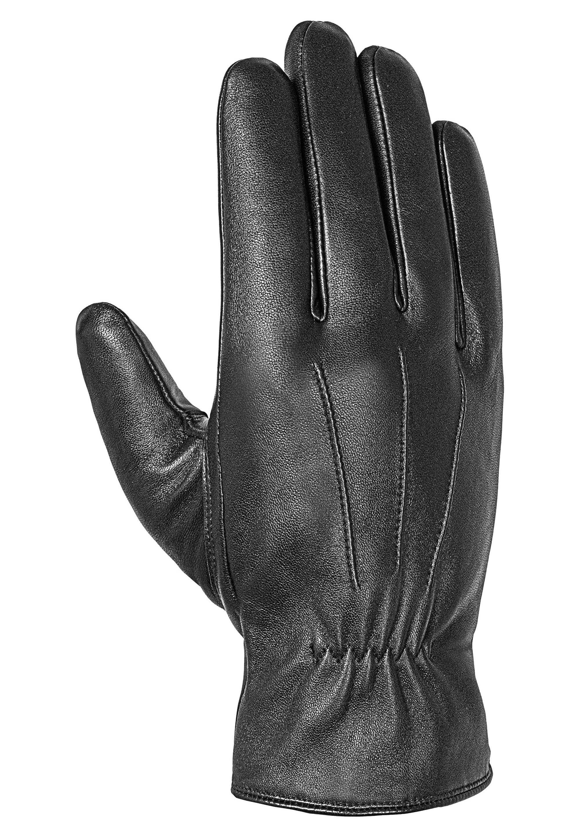 Reusch Skihandschuhe Reusch Leather Glove Man mit winddichter, atmungsaktiver Funktion