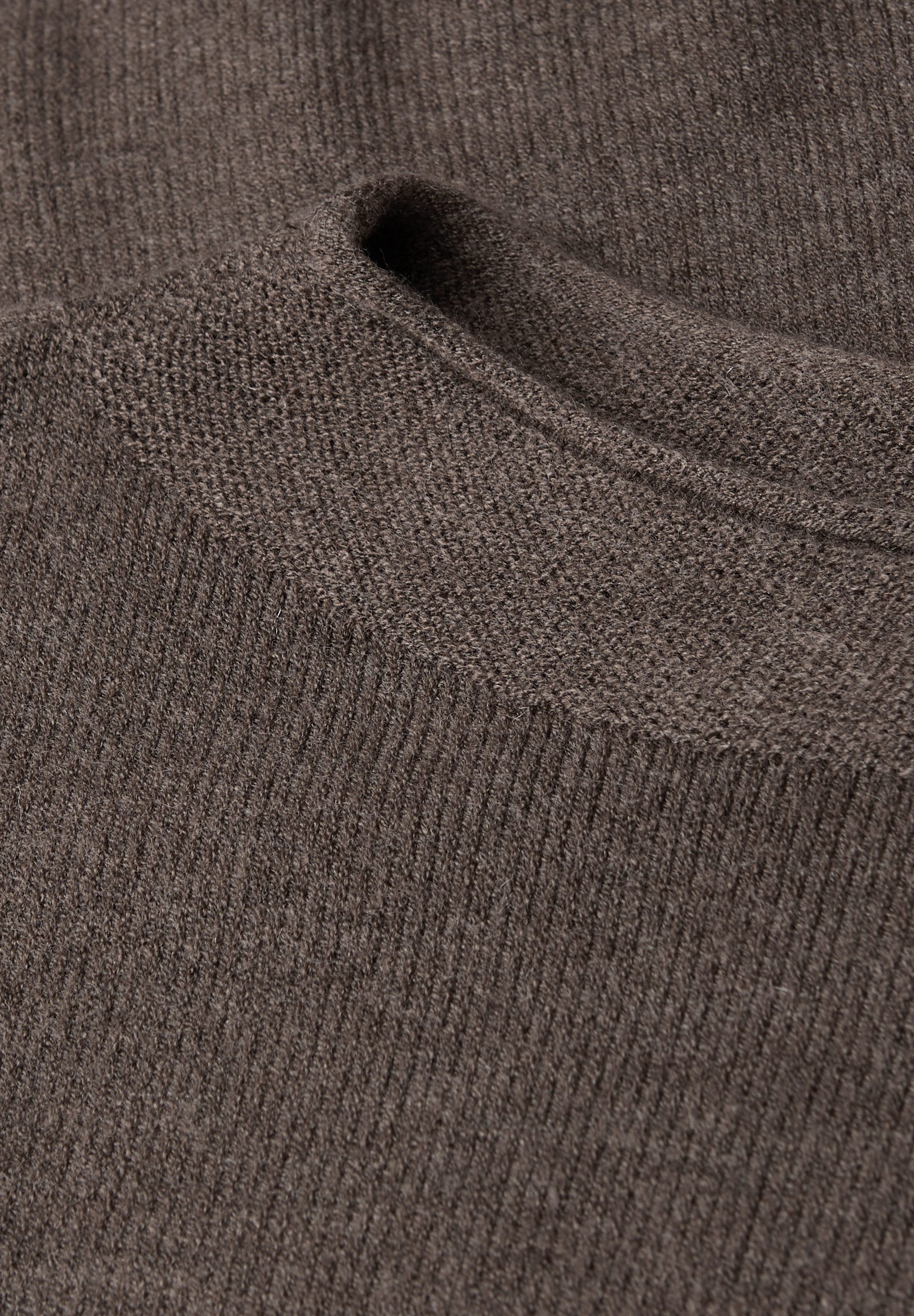 STREET ONE Rundhalspullover Pullover mit Rollkante günstig online kaufen