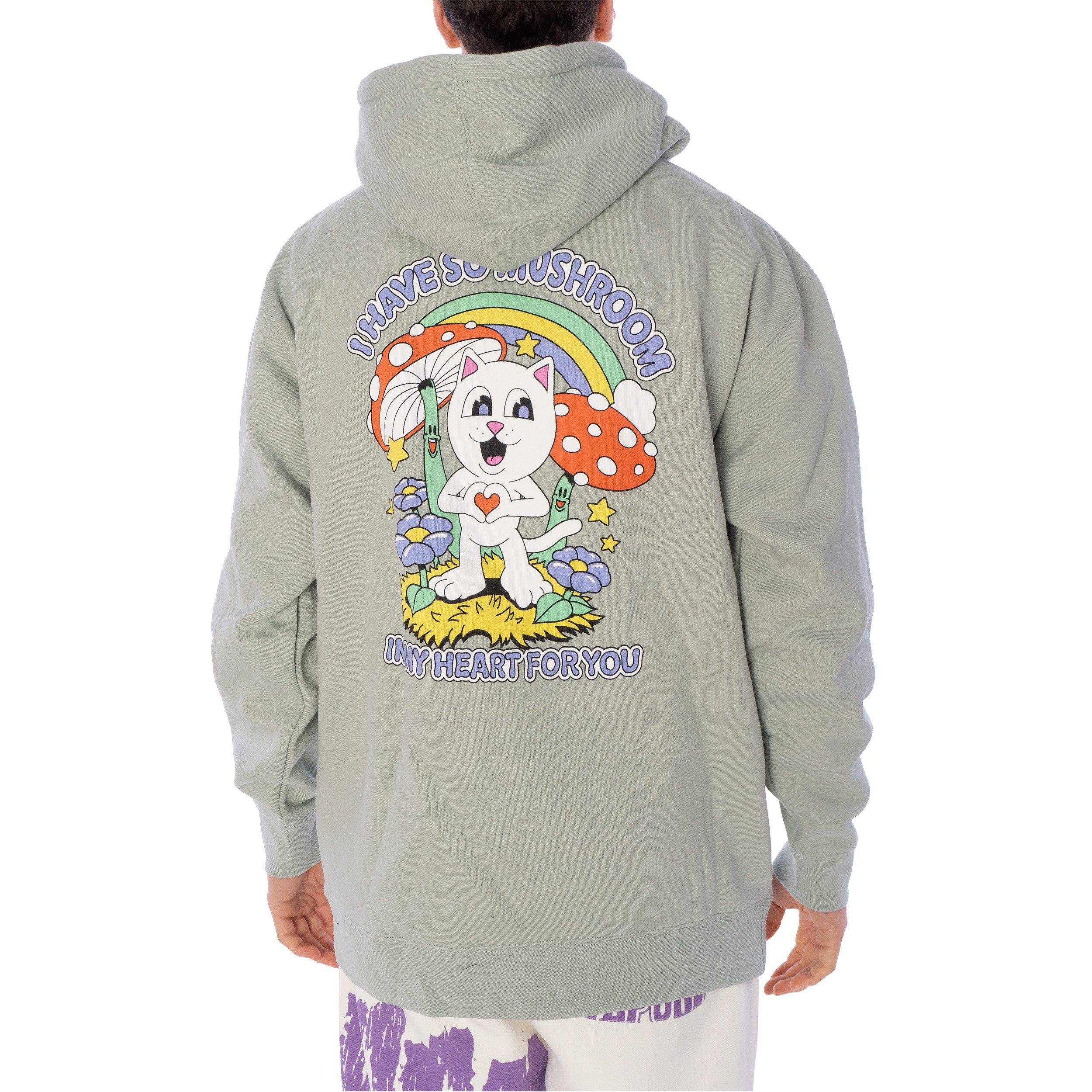 RIPNDIP Hoodie Hoodie Ripndip So Mushroom, G XL, F sage (1-tlg)