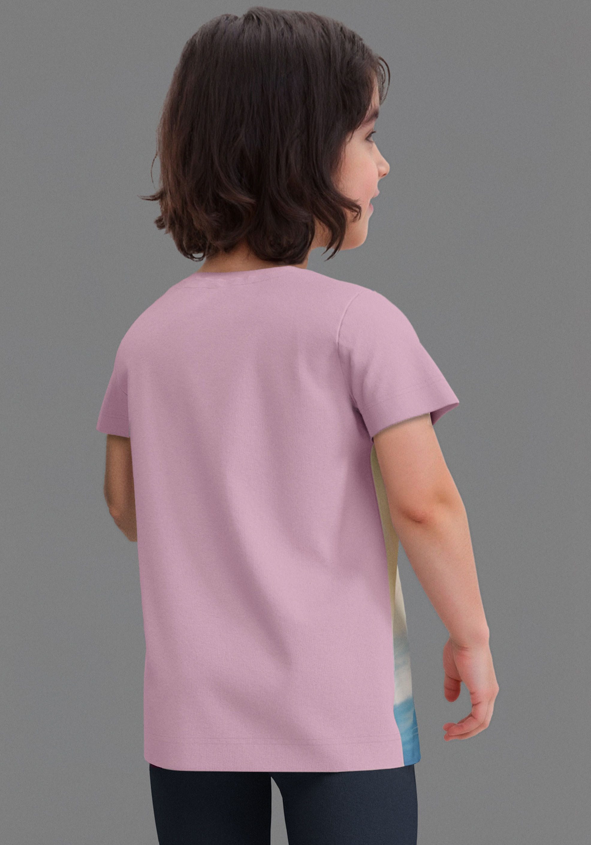 KIDSWORLD T-Shirt Shirt mit großem Fotodruck T-Shirt mit süßen Delfin-Fotodruck. Reduzierter Preis € 7,31. Unverbindliche Preisempfehlung € 12,99