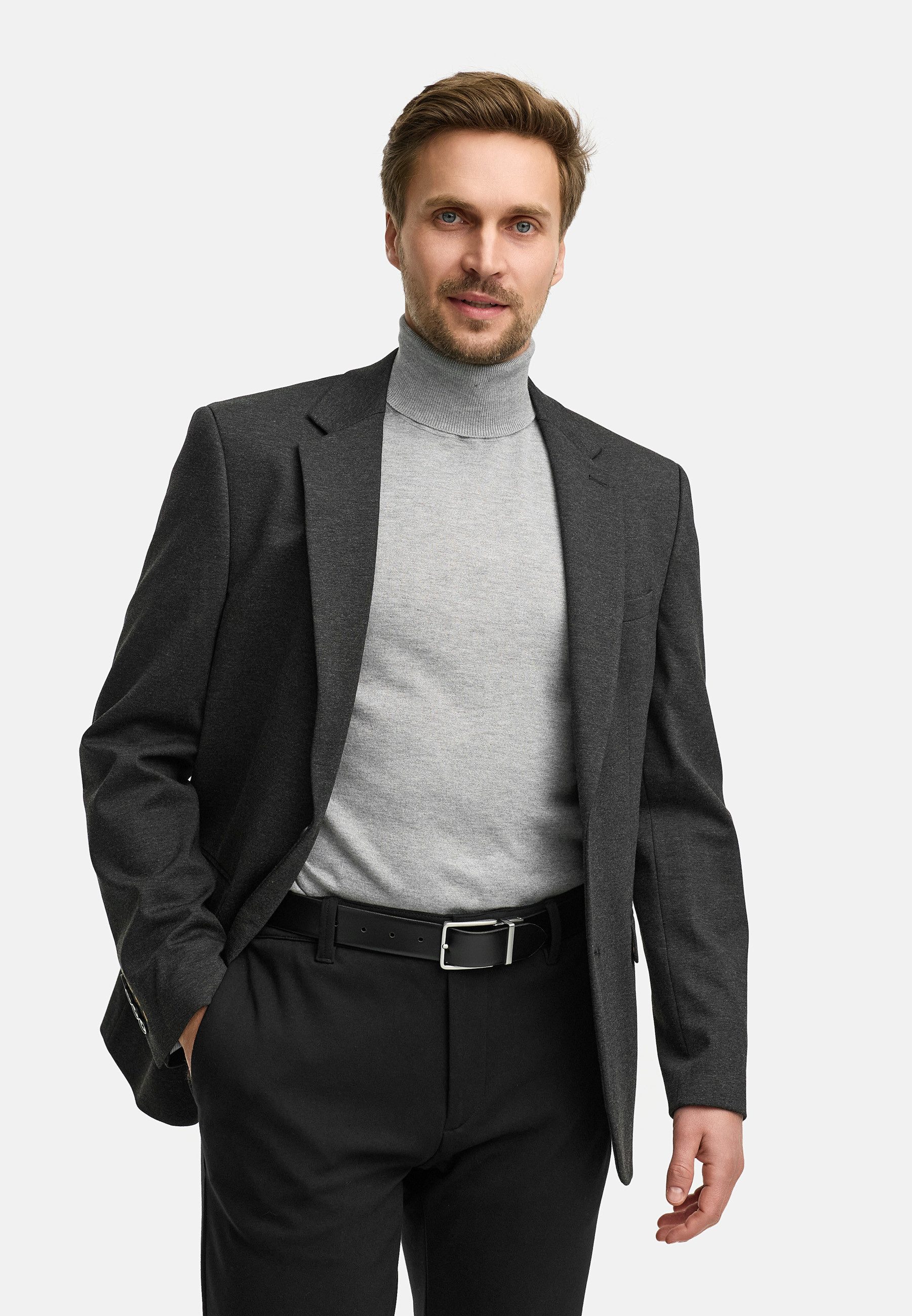 JEFF Anzugsakko Herren JFEzra Sakko Herrensakko Jacket mit schmal geschnittenem Revers