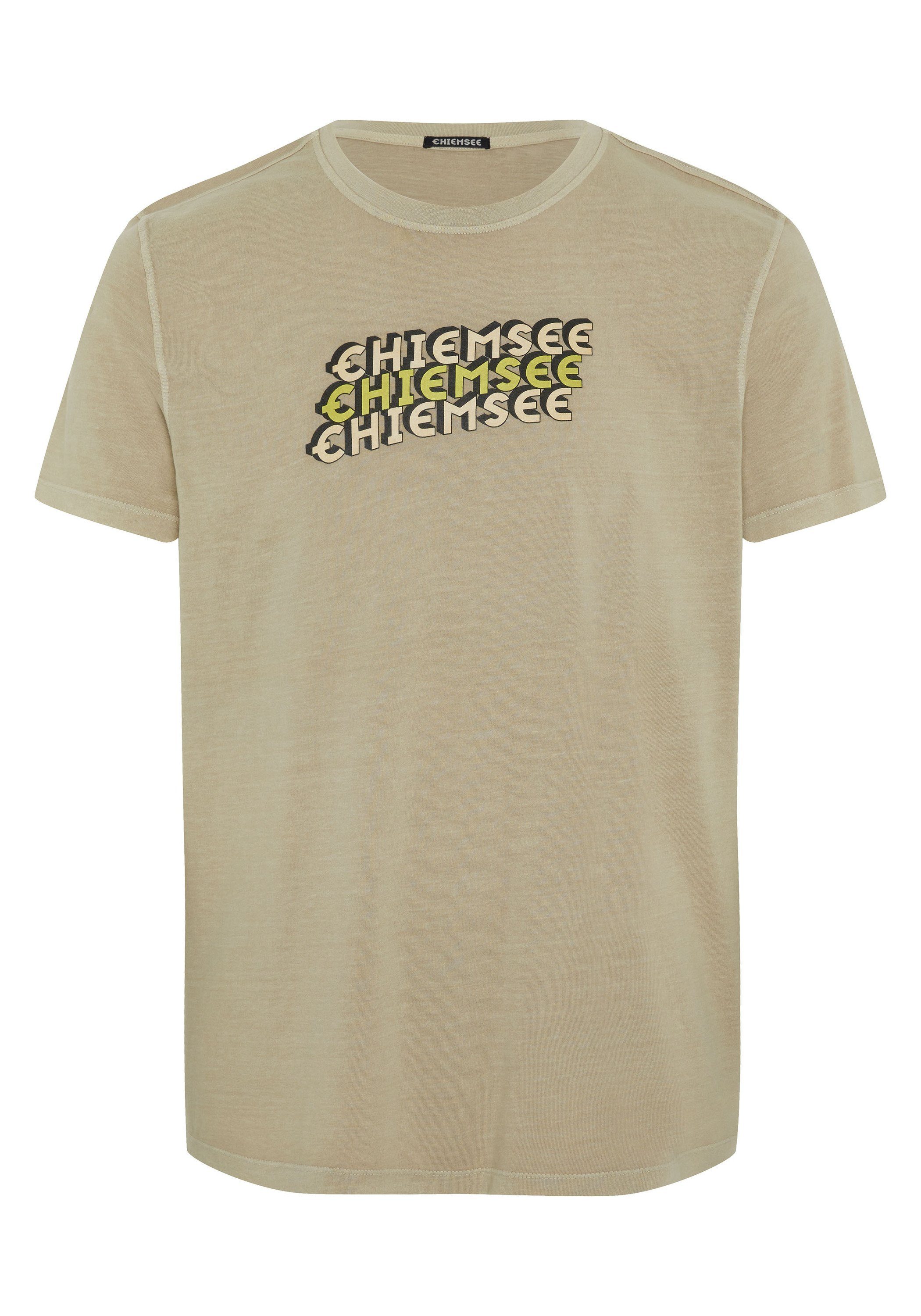 Chiemsee Print-Shirt T-Shirt im Label-Look 1 günstig online kaufen