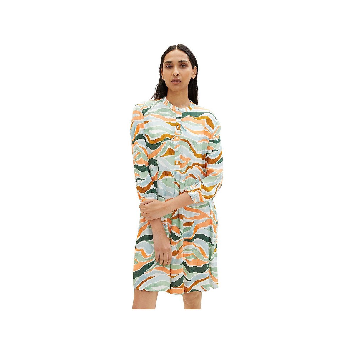 Jerseykleid Freizeitkleid für Damen in colorfulw