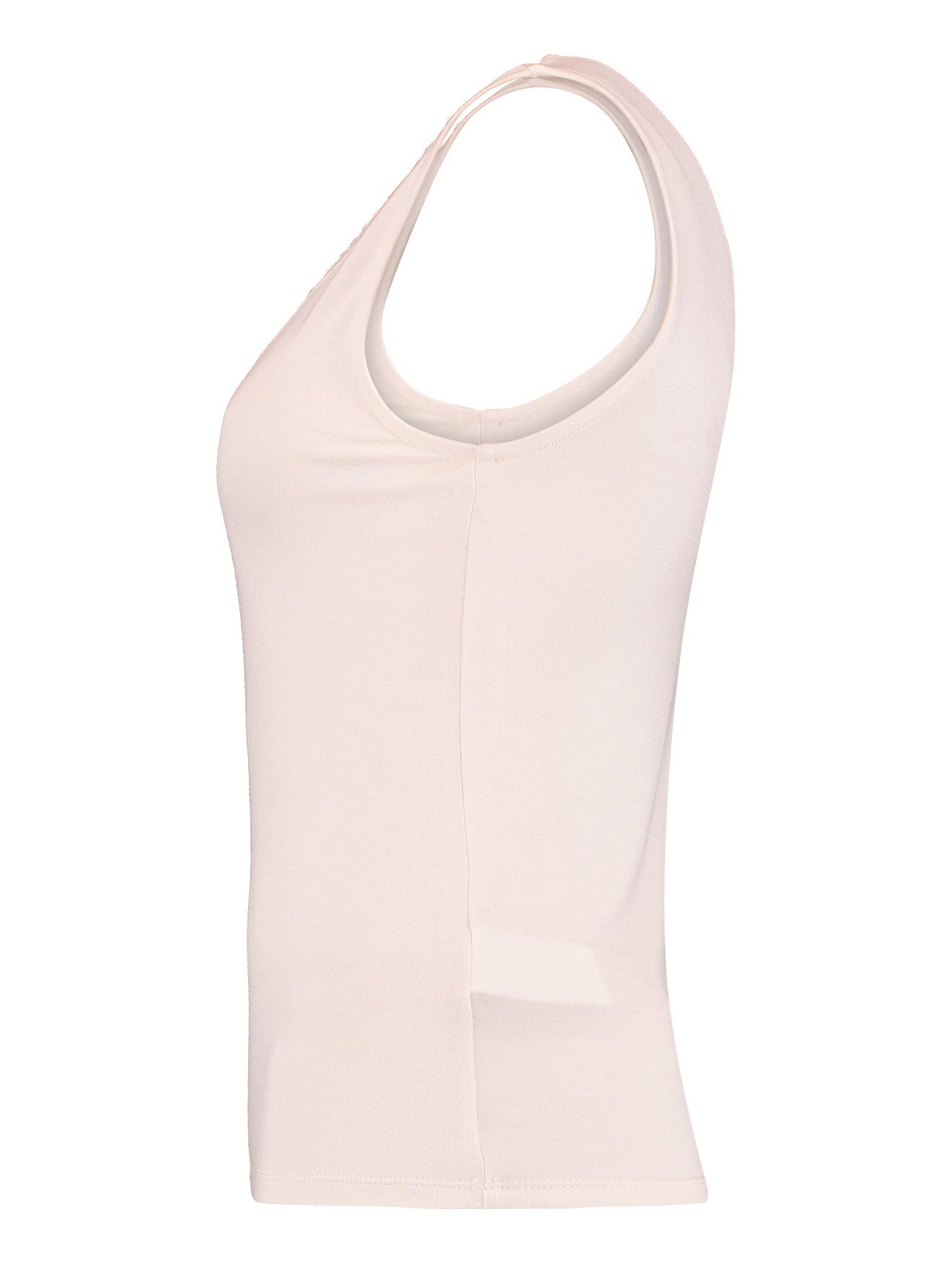 HaILY’S Blusenshirt V-Ausschnitt mit zarter Spitze im 2er Pack (2-tlg) SL V TP Ti44na