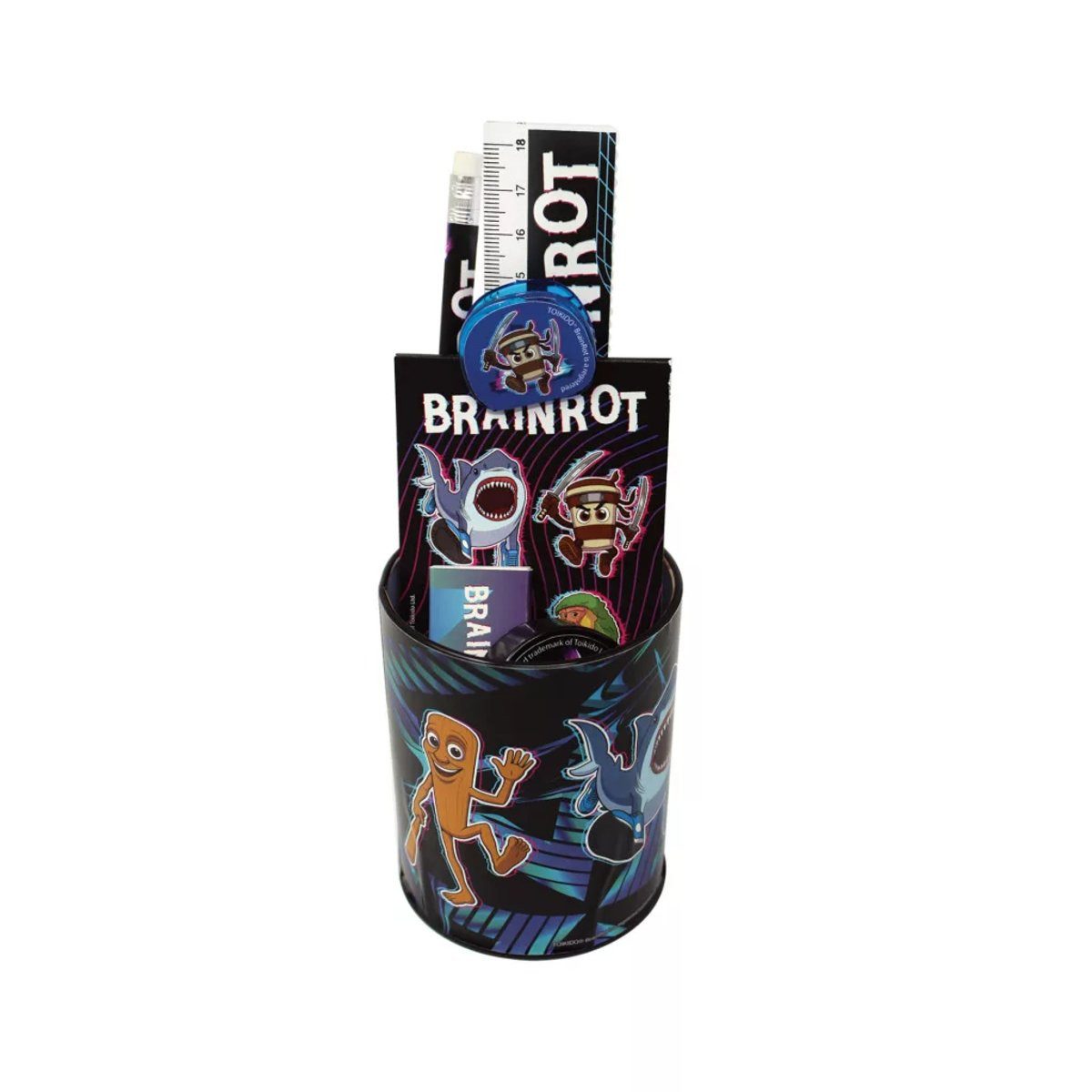 Brainrot Kreativset Brainrot Vibes 7-teiliges Schreibset