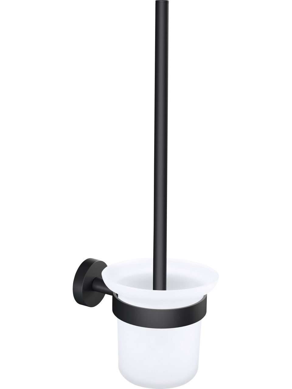 tesa WC-Reinigungsbürste Tesa WC-Bürstengarnitur MOON schwarz
