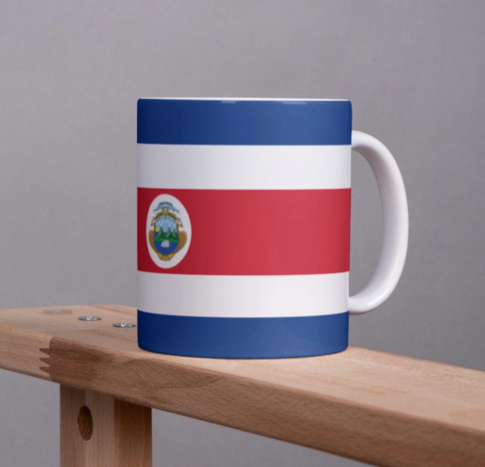 Pot Cup Flagge Becher Tasse Kaffee Rica Costa Tasse National Tinisu Kaffeetasse