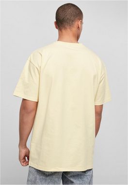 Novux T-Shirt Haters Gonna Hate Heavy Oversize Herren Tshirt farbe Yellow (1-tlg) aus Baumwolle