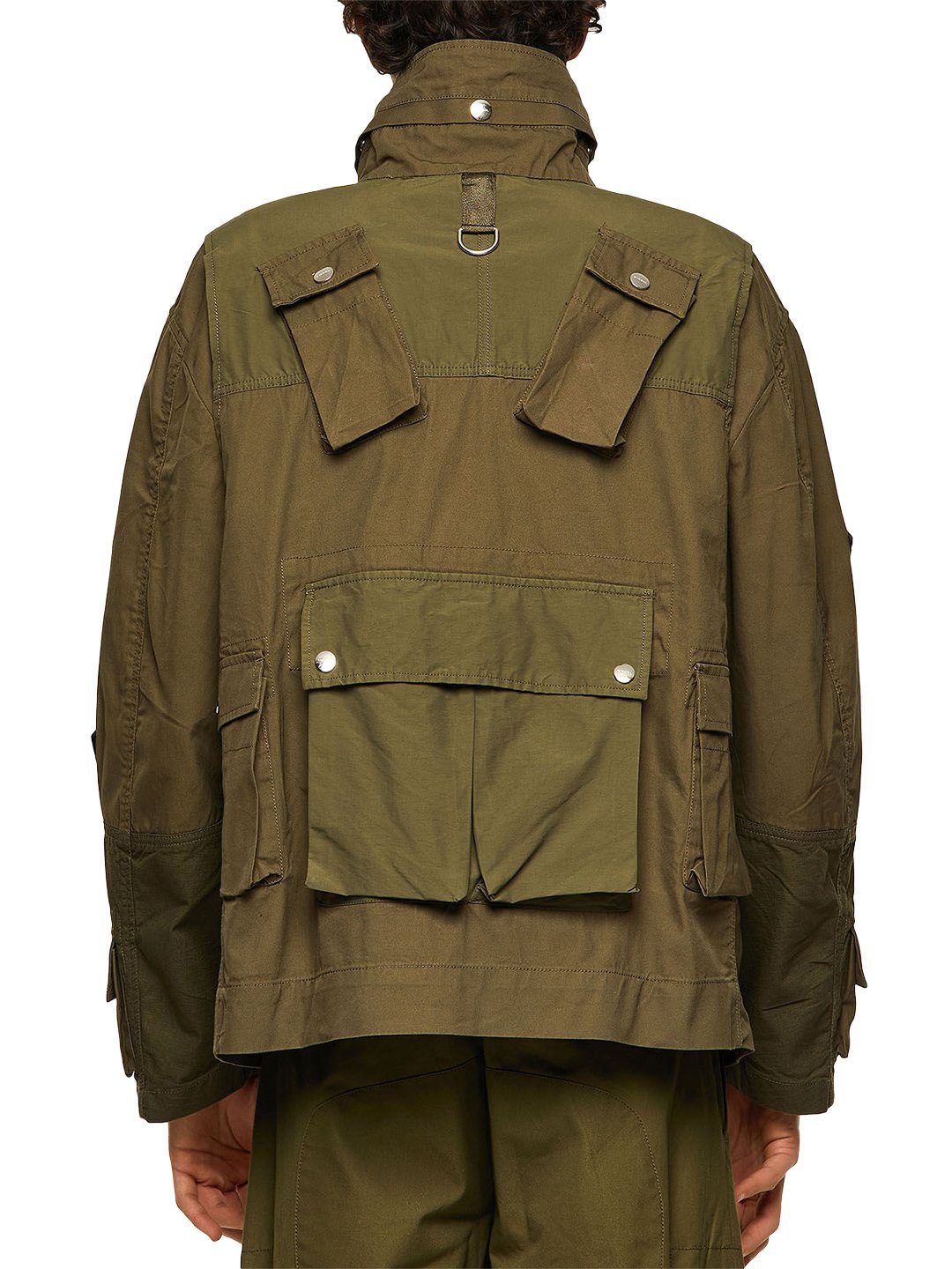 Diesel Military-Jacke Feldjacke im Military-Stil mit Patches - J-BATTLE - G günstig online kaufen