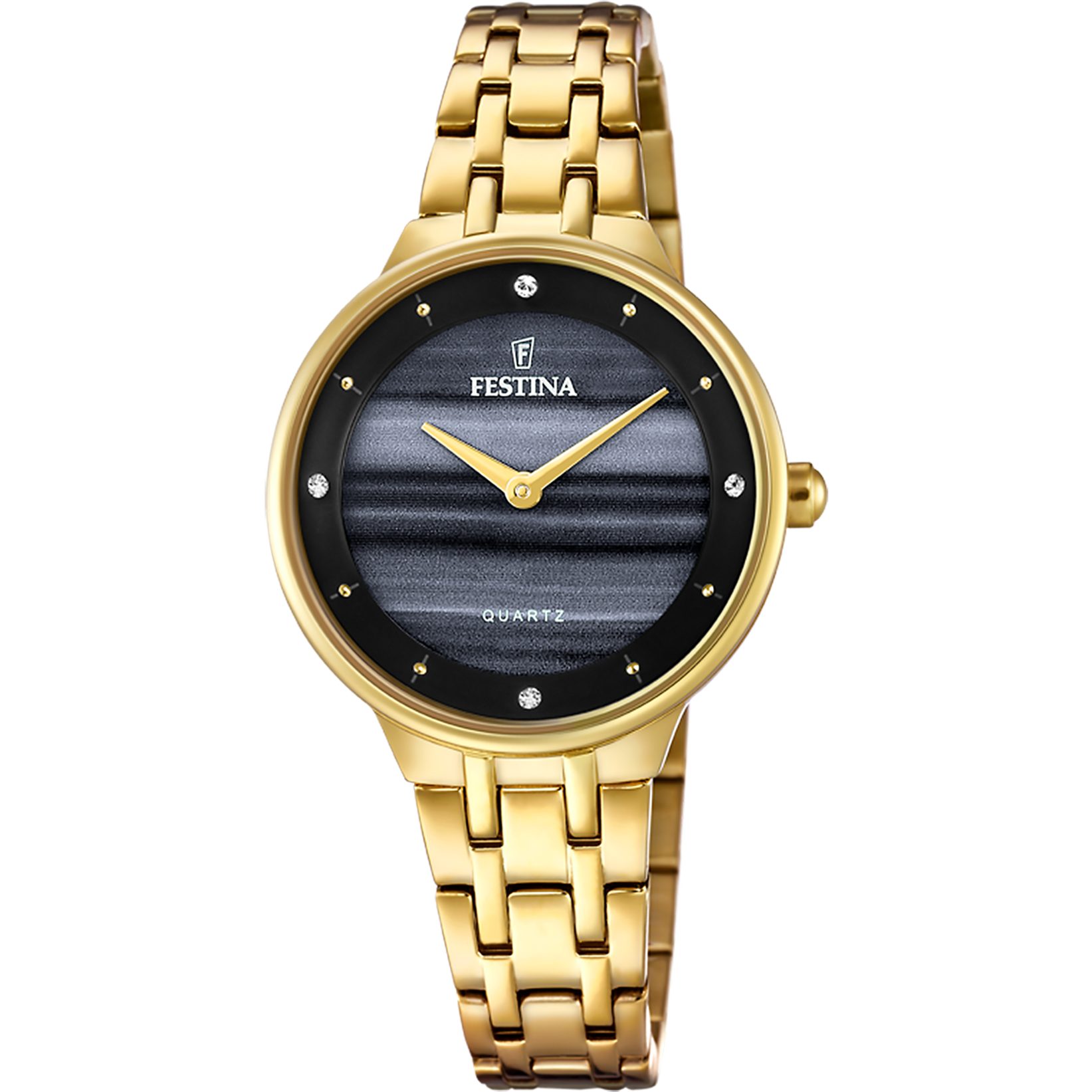 Festina Quarzuhr Mademoiselle F20601/D, Armbanduhr, Damenuhr, Edelstahlarmb günstig online kaufen