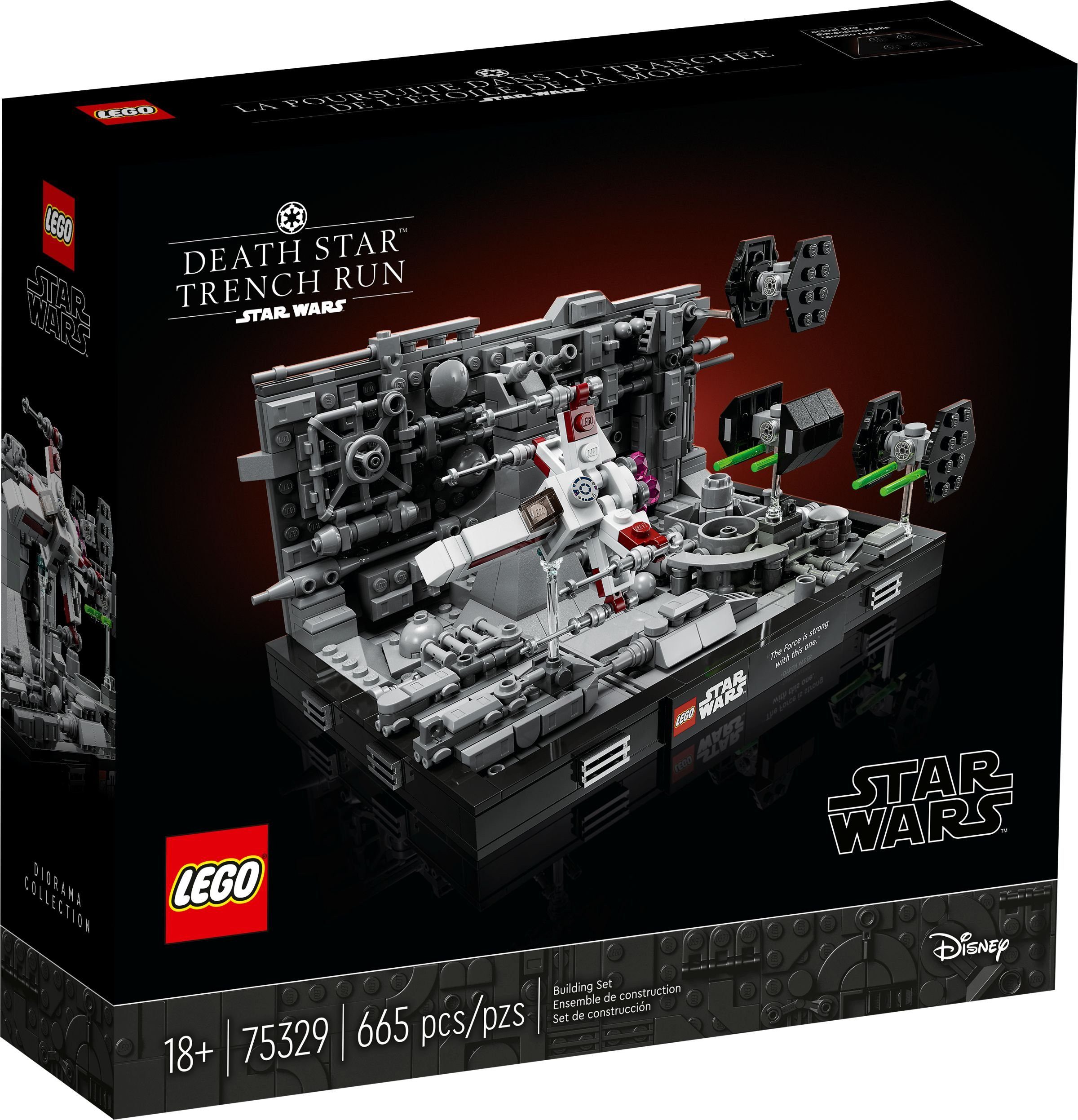 LEGO® LEGO® Star Wars 75329 Death Star™ Trench Run Diorama Konstruktionsspi günstig online kaufen