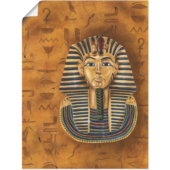 Artland Wandbild Tut-ench-Amun Historische Persönlichkeiten (1 St) als Alubild Leinwandbild Wandaufkleber oder Poster in versch. Größen