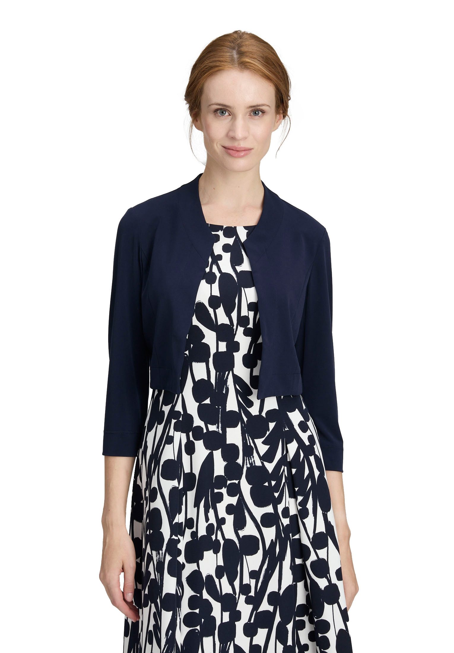 Sweatjacke Vera Mont Damen Bolero-Jacke figurbetont