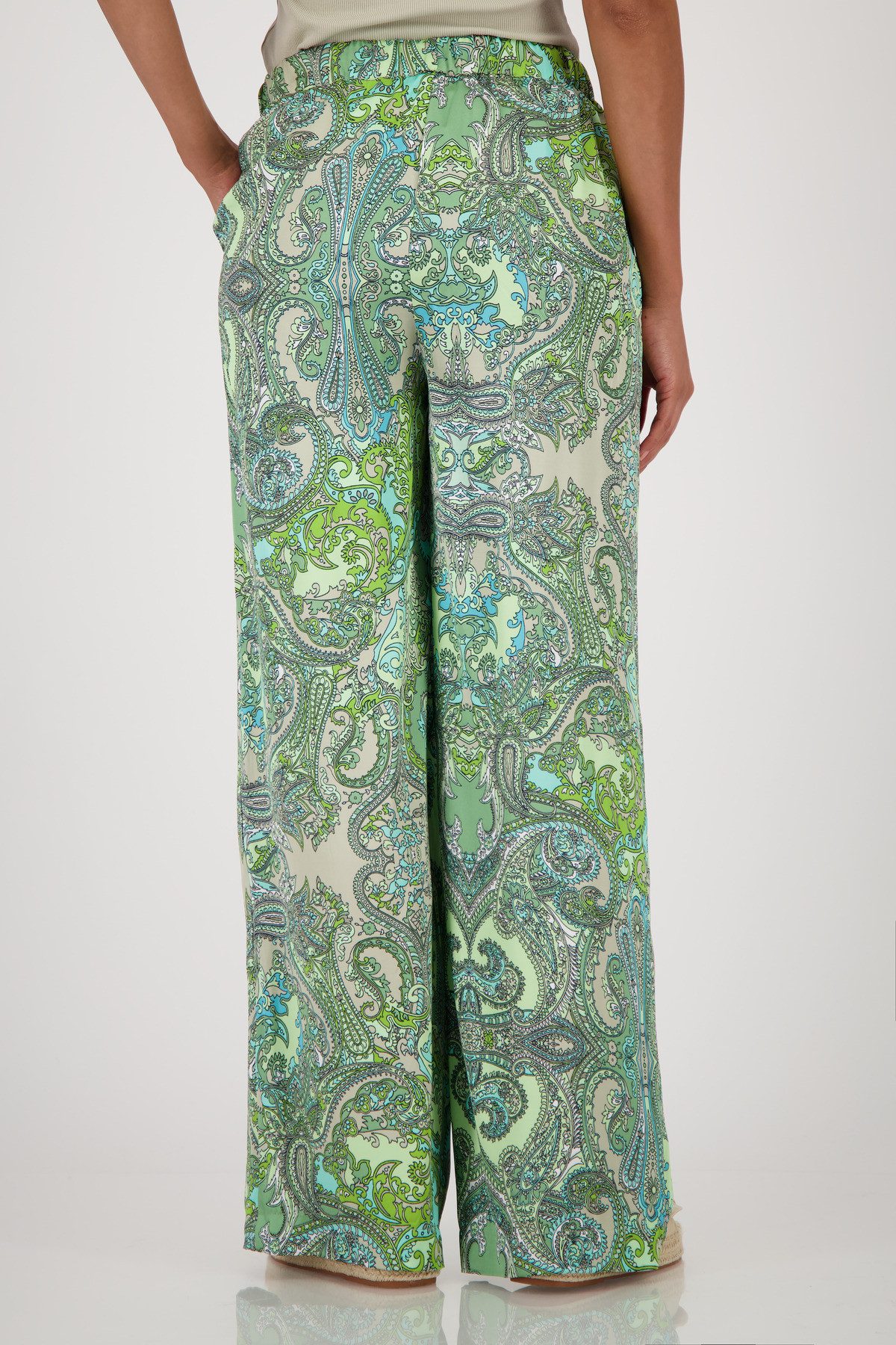 Monari Stoffhose Hose Paisleydruck 76cm Mit günstig online kaufen