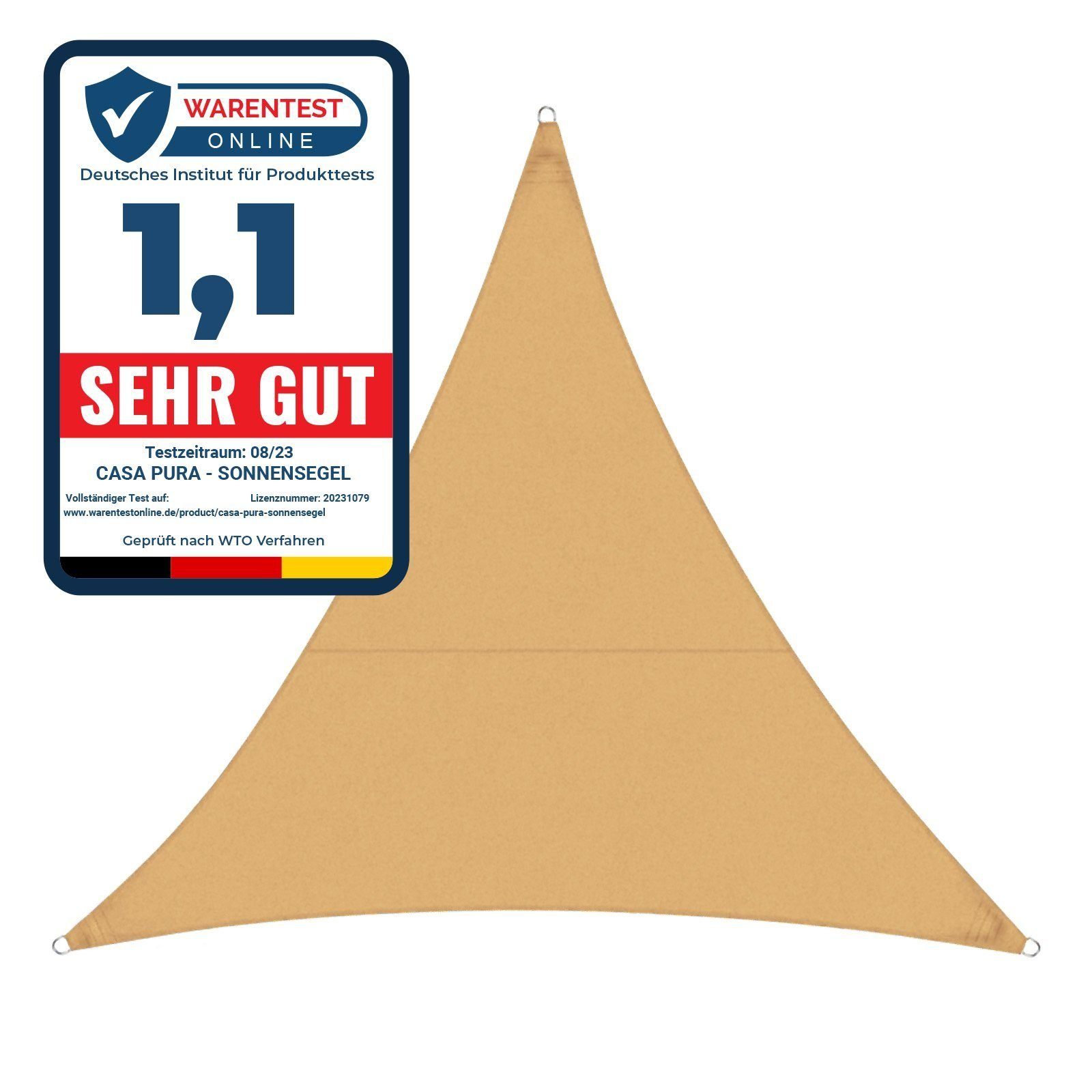 Karat Sonnensegel, wetterfest günstig online kaufen