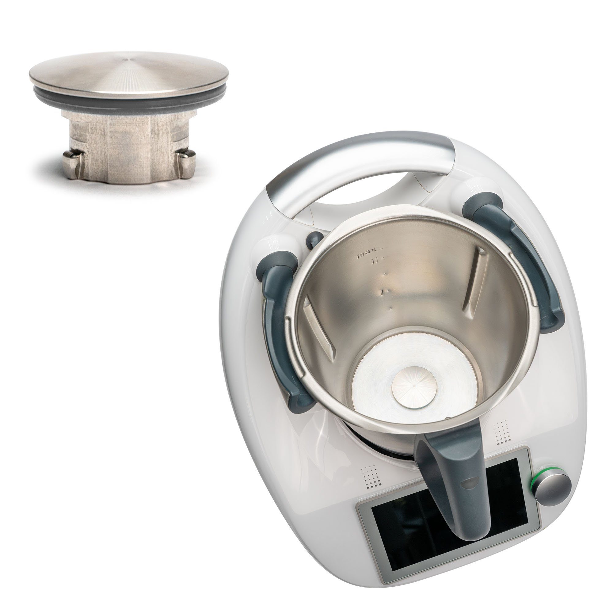 Mixcover Küchenmaschinen Zubehör-Set mixcover Trio-Parat Thermo-Plug kompatibel mit Thermomix TM6
