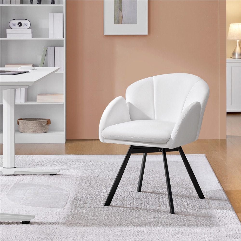 Yaheetech Esszimmerstuhl Polsterstuhl mit Schwenkbarem Sitz, Loungesessel S günstig online kaufen