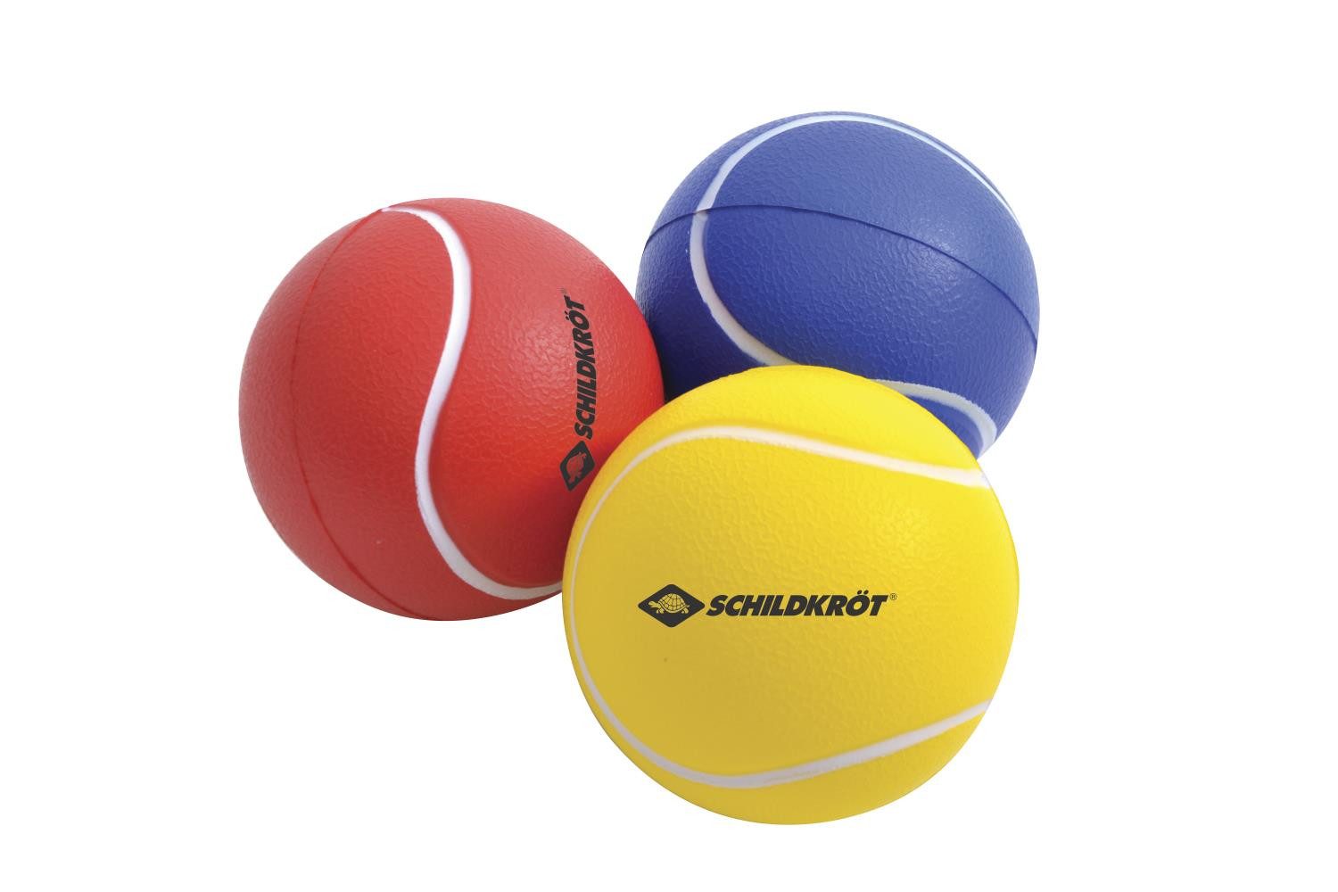 Schildkröt Spielball Софтбол 3er Set, Werfen Fangen Wurfspiel Bälle Outdoor Miniball Jonglieren